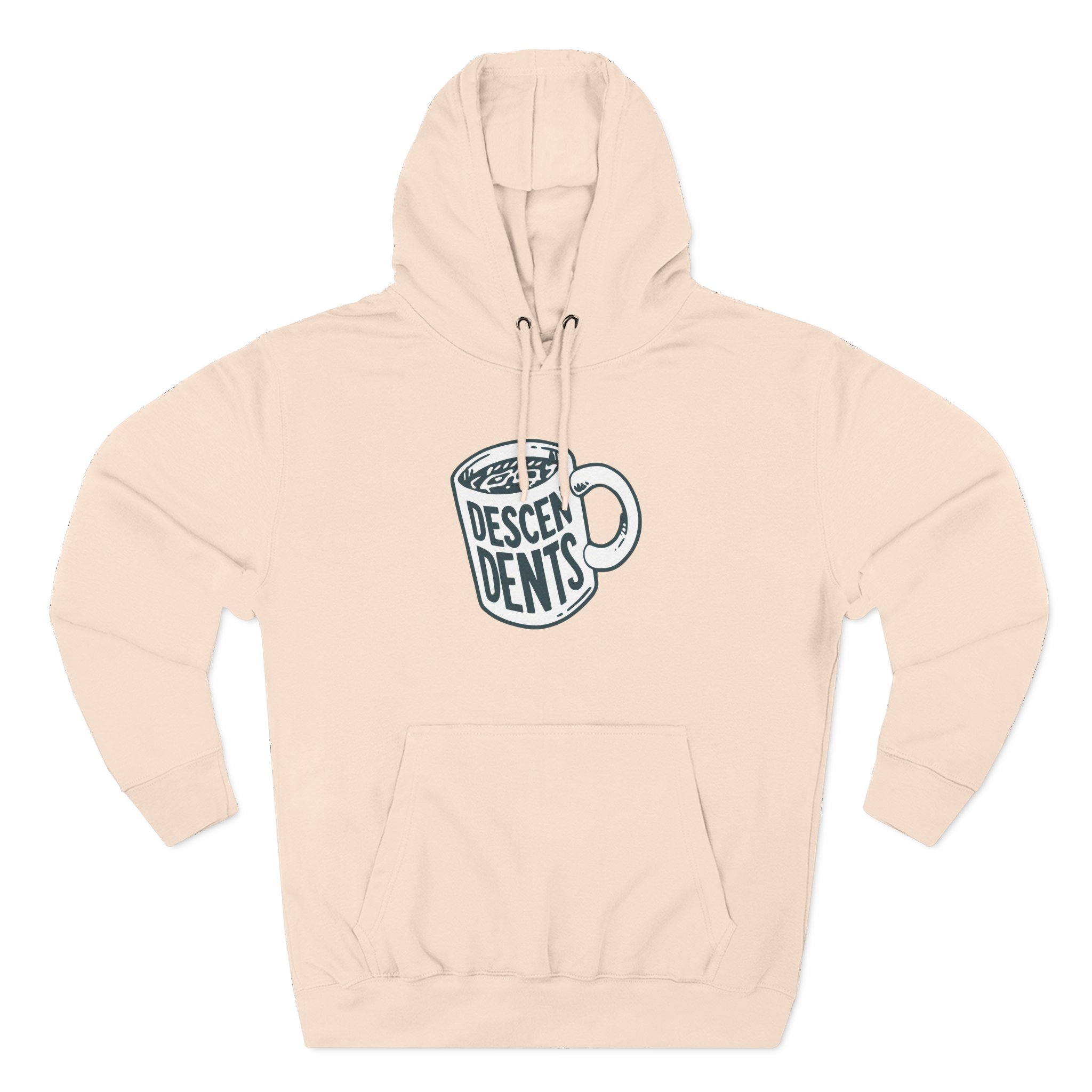 Descendents Coffee Mug Three-Panel Fleece Hoodie