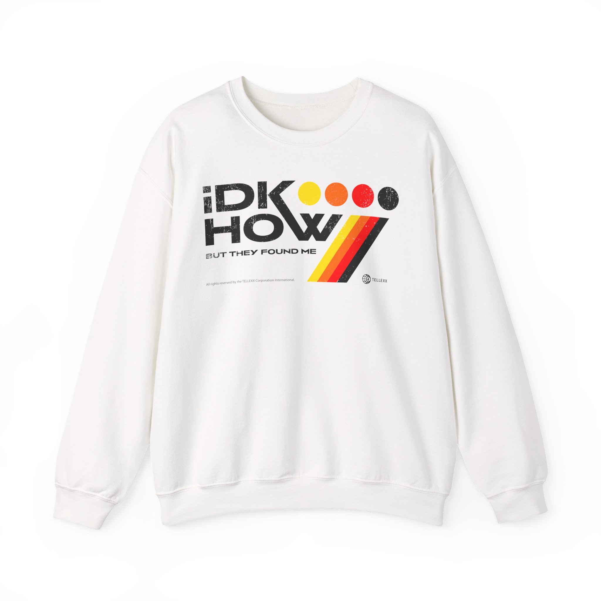 iDKHOW Colored Dots Unisex Heavy Blendâ„¢ Crewneck Sweatshirt