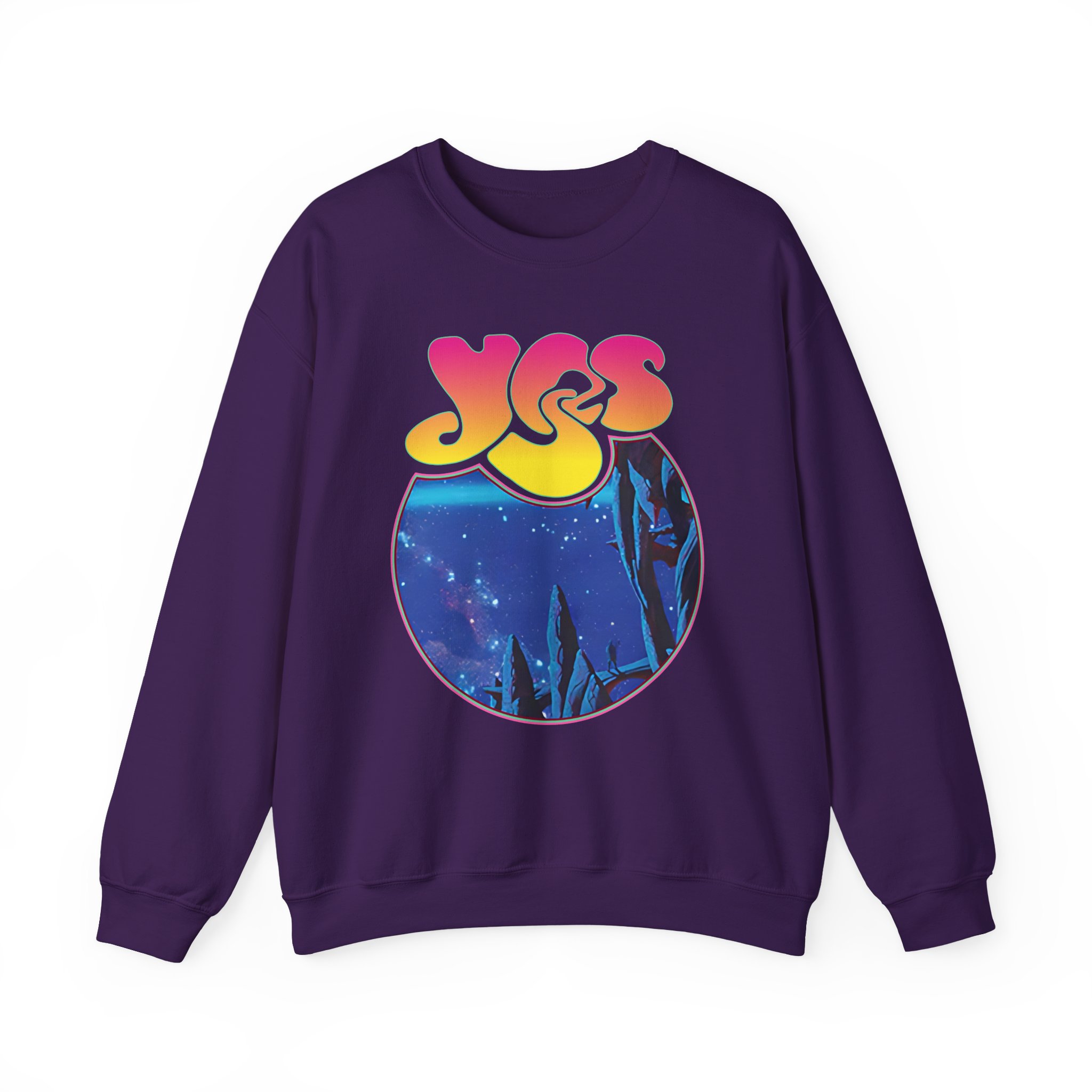 Yes Mirror To The Sky Unisex Heavy Blendâ„¢ Crewneck Sweatshirt