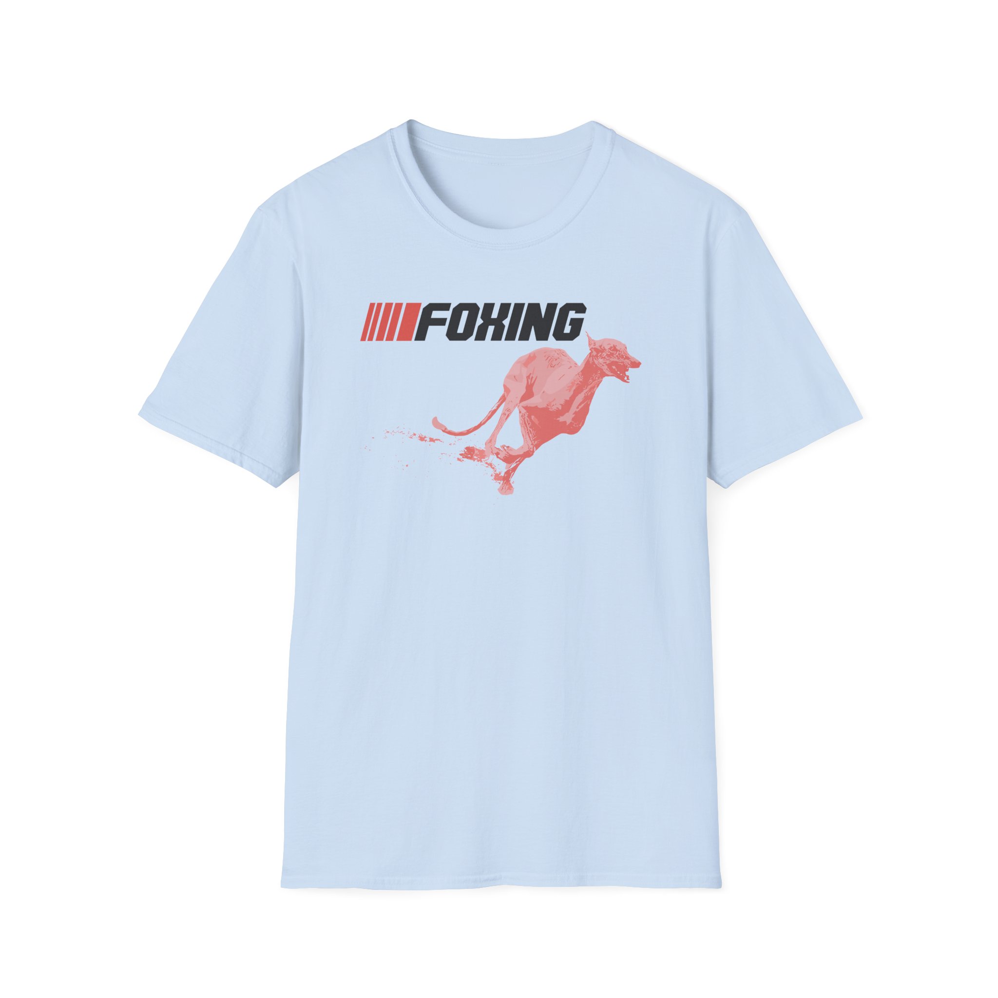Foxing Greyhound Unisex Softstyle T-Shirt