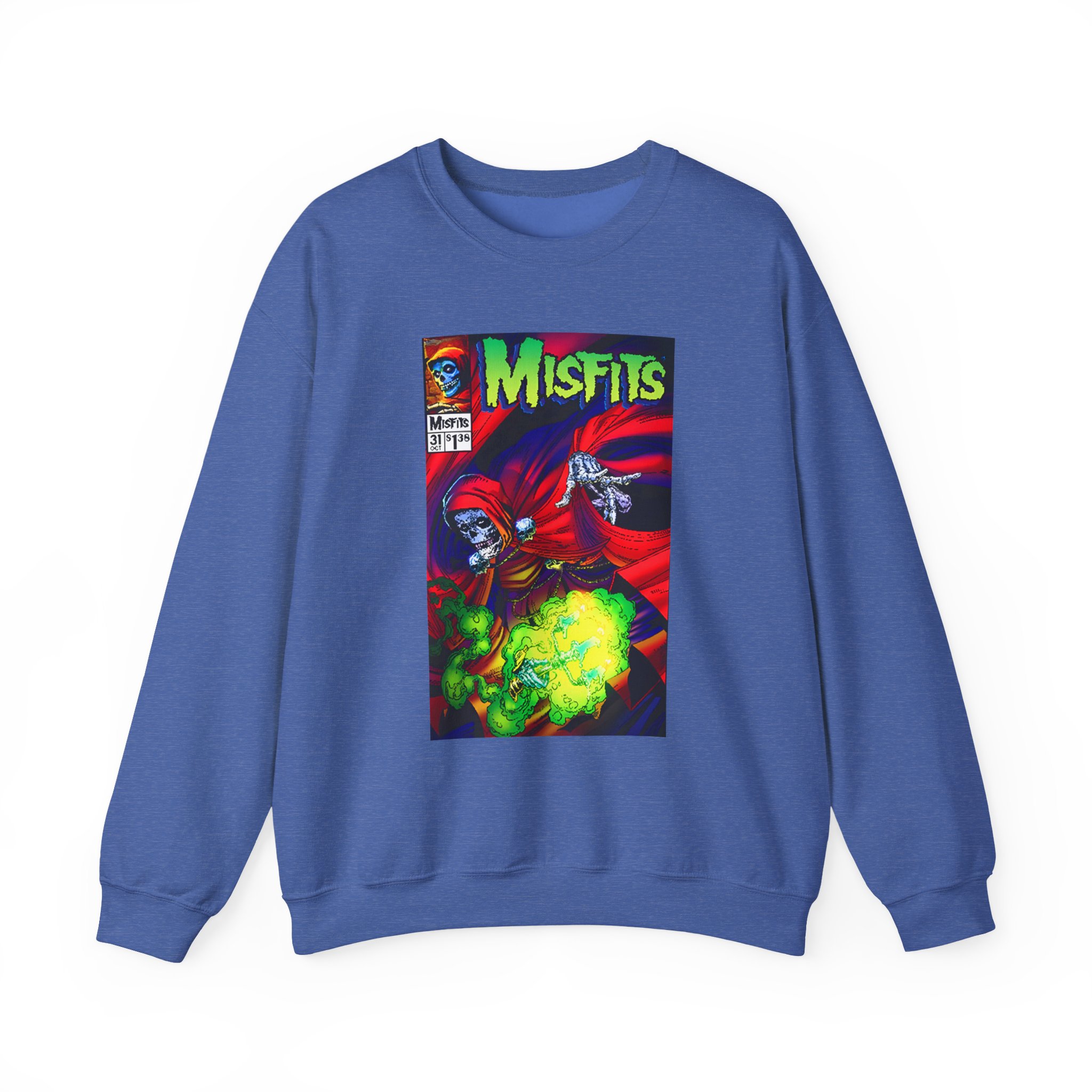 Misfits Hell Fiend Unisex Heavy Blendâ„¢ Crewneck Sweatshirt