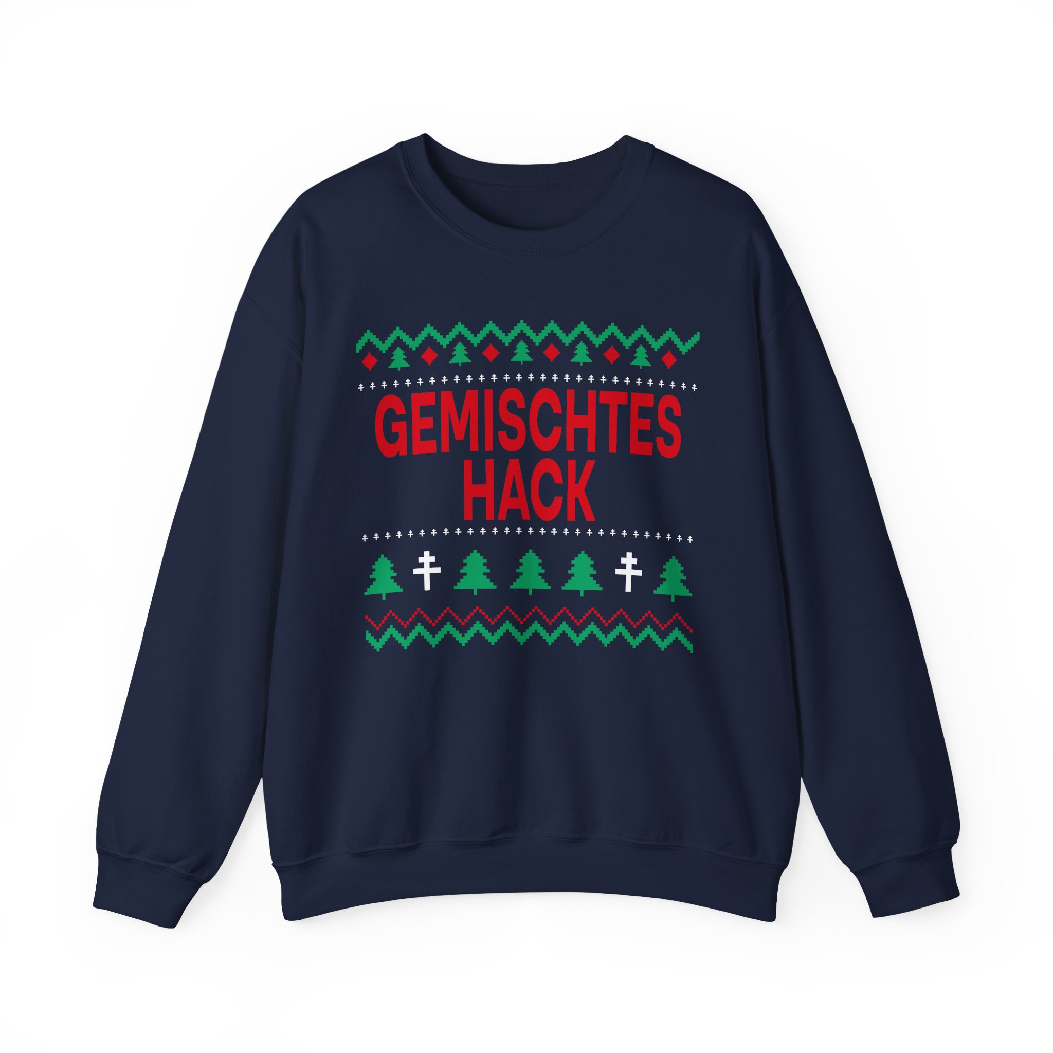 Gemischtes Hack Unisex Heavy Blendâ„¢ Crewneck Sweatshirt