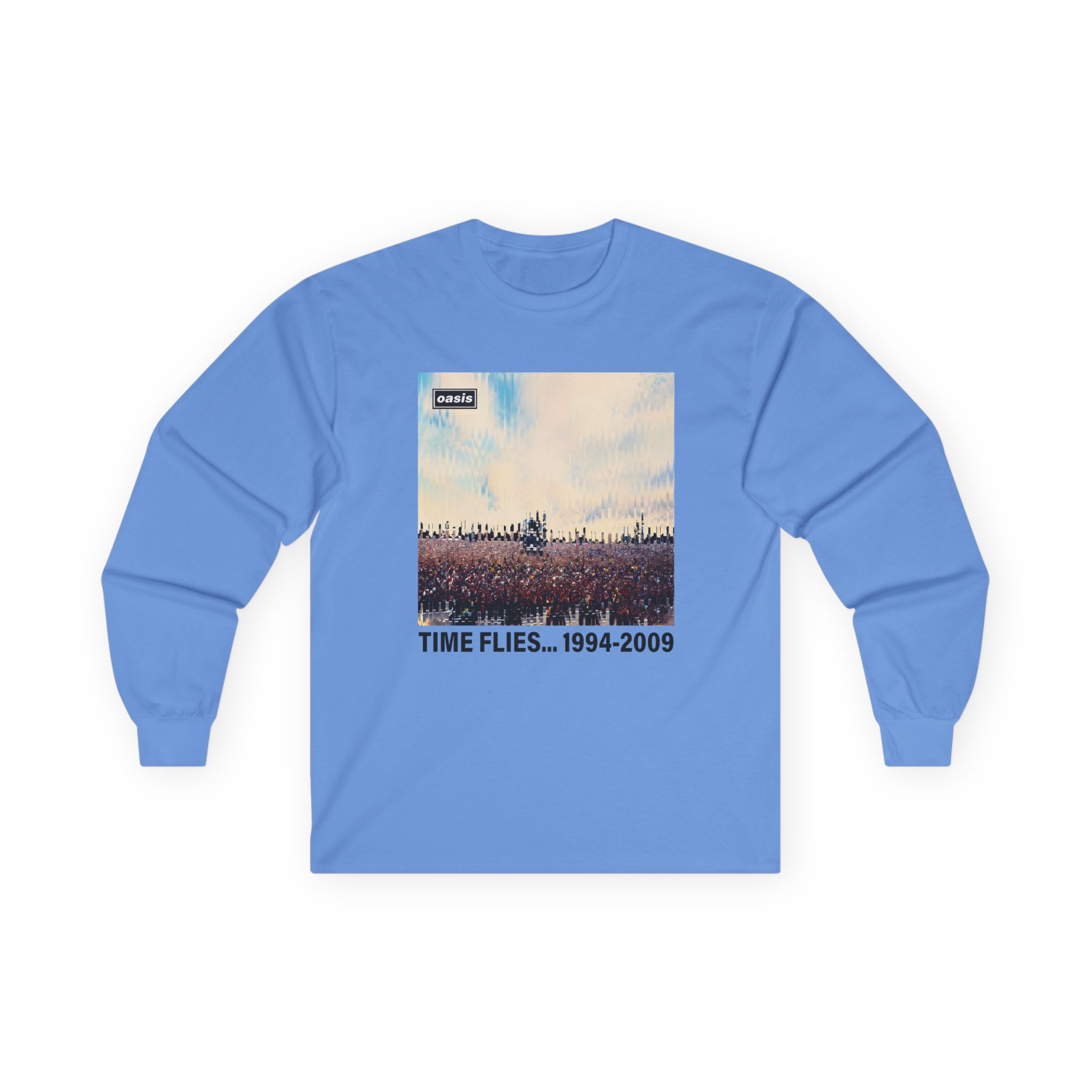 Oasis Time Flies 15th Anniversary Unisex Ultra Cotton Long Sleeve Tee
