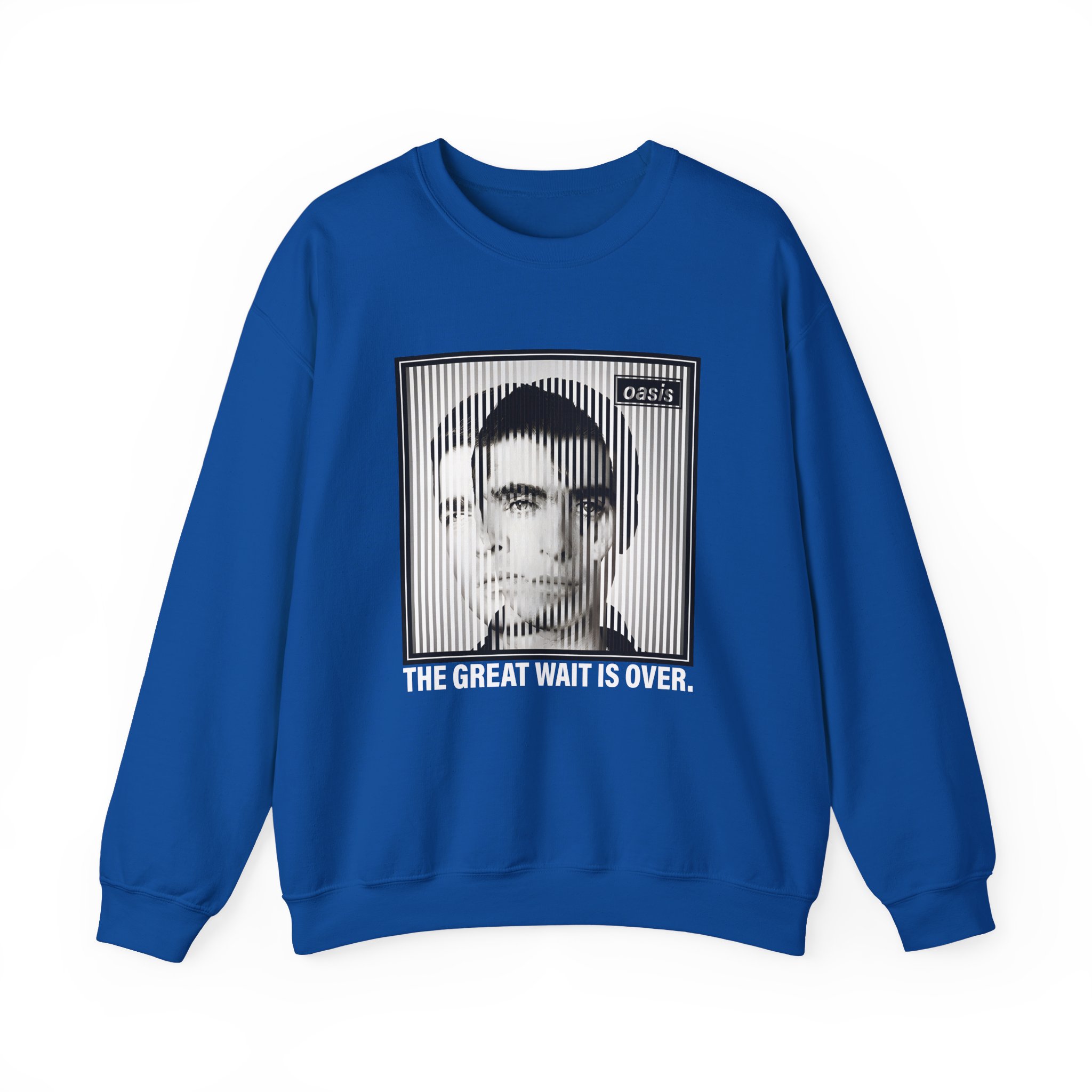 Oasis The Great Wait Is Over Unisex Heavy Blendâ„¢ Crewneck Sweatshirt