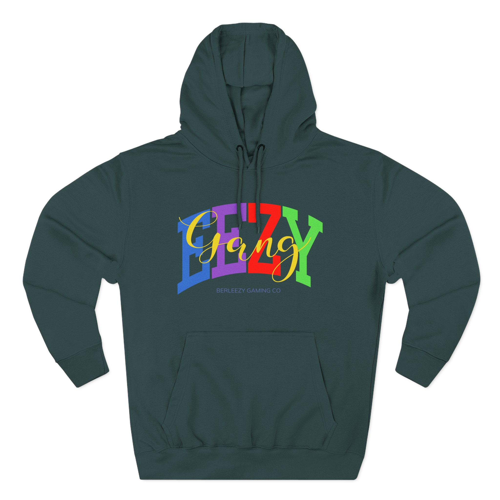 Berleezy Three-Panel Fleece Hoodie