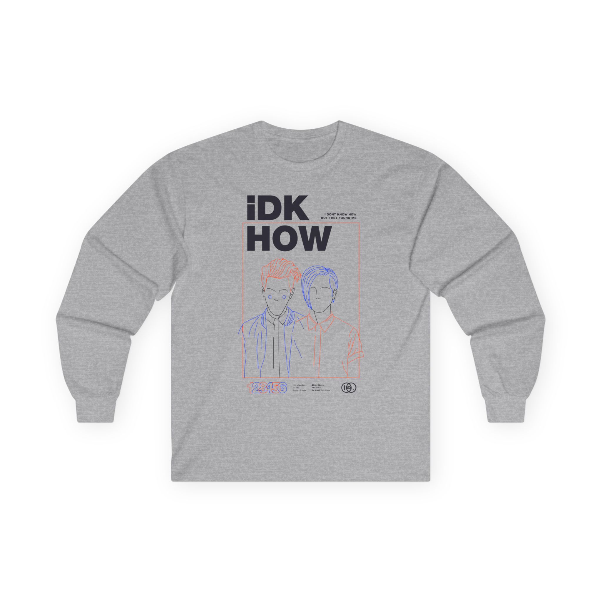iDKHOW OUTLINES Unisex Ultra Cotton Long Sleeve Tee