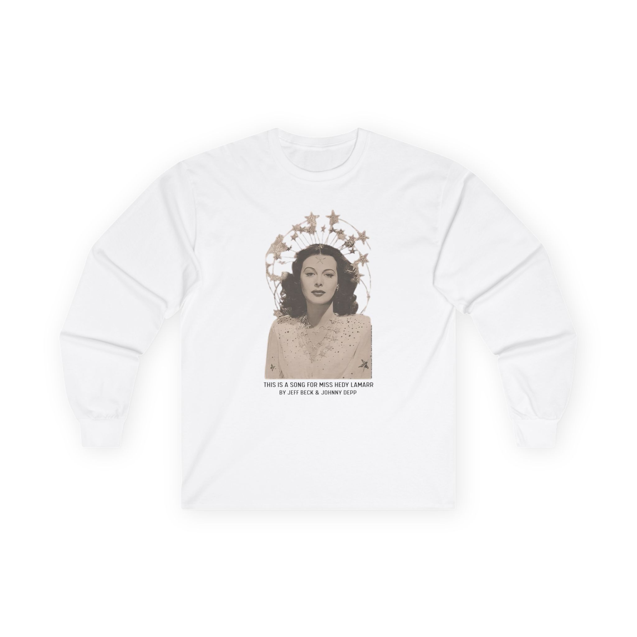 Jeff Beck for Miss Hedy Lamarr Unisex Ultra Cotton Long Sleeve Tee
