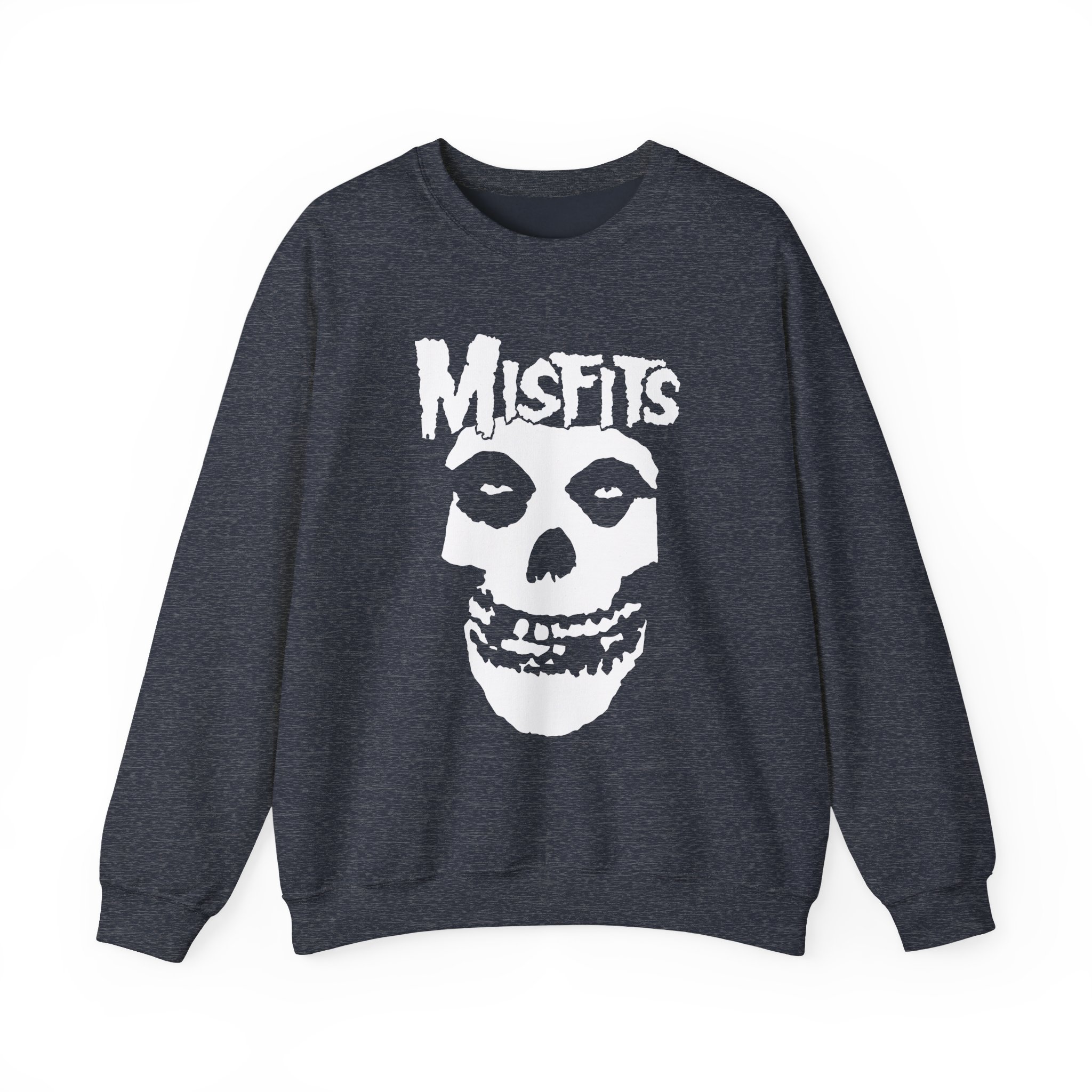 Misfits Fiend Skull Unisex Heavy Blendâ„¢ Crewneck Sweatshirt