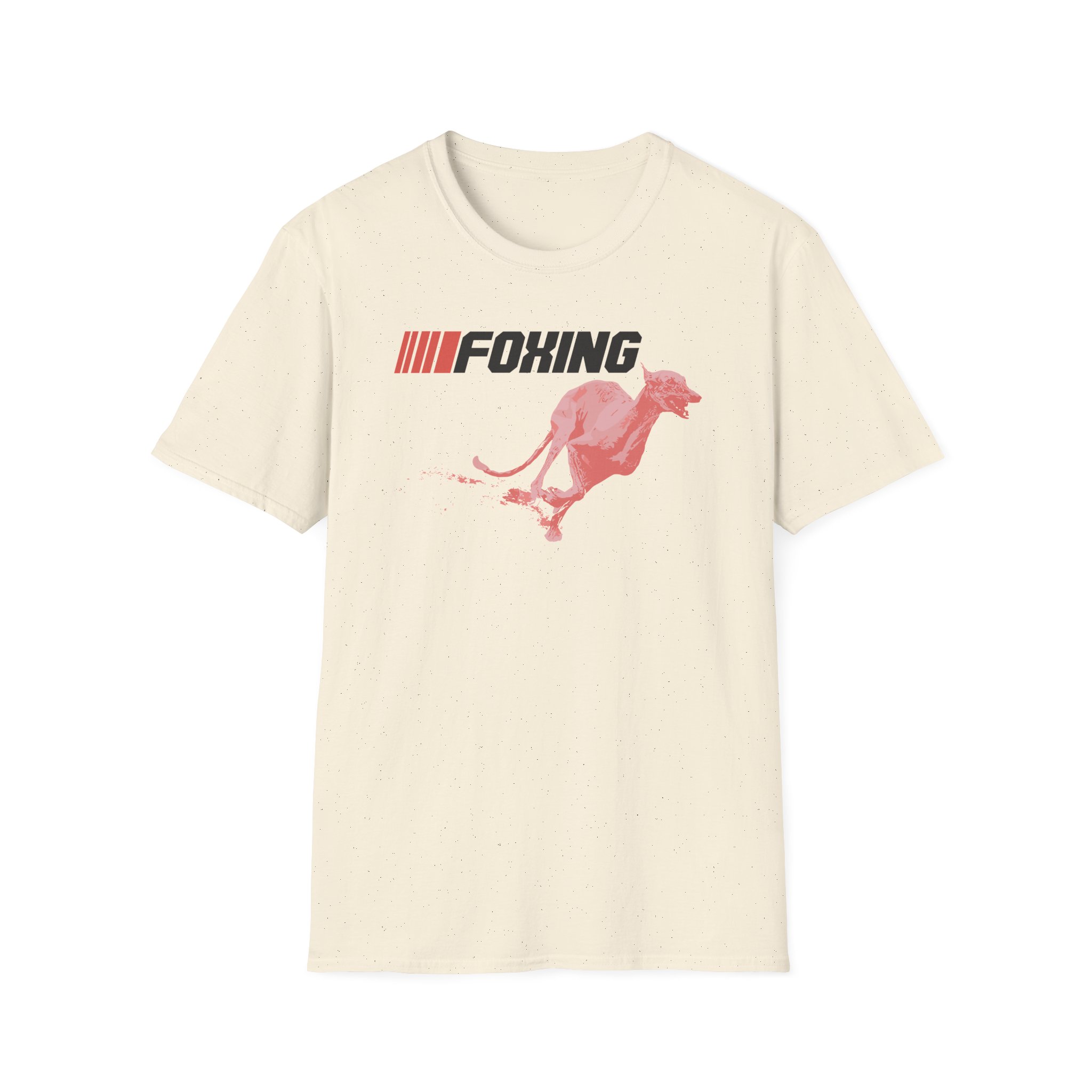 Foxing Greyhound Unisex Softstyle T-Shirt