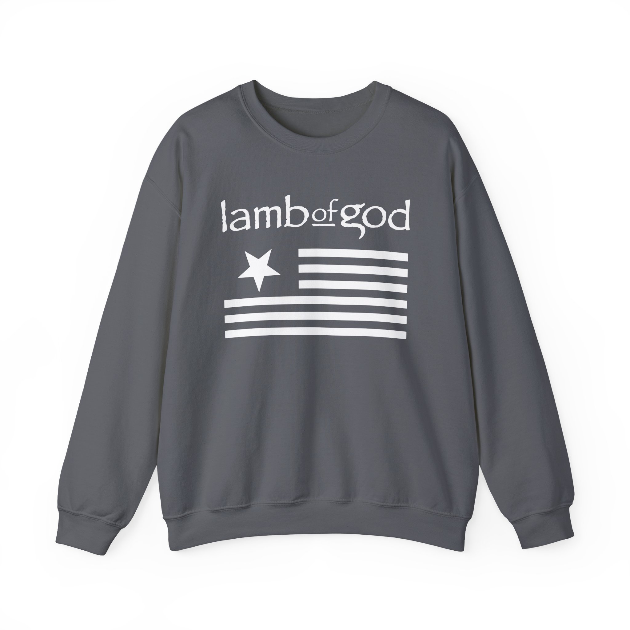 Lamb of God Flag Unisex Heavy Blendâ„¢ Crewneck Sweatshirt