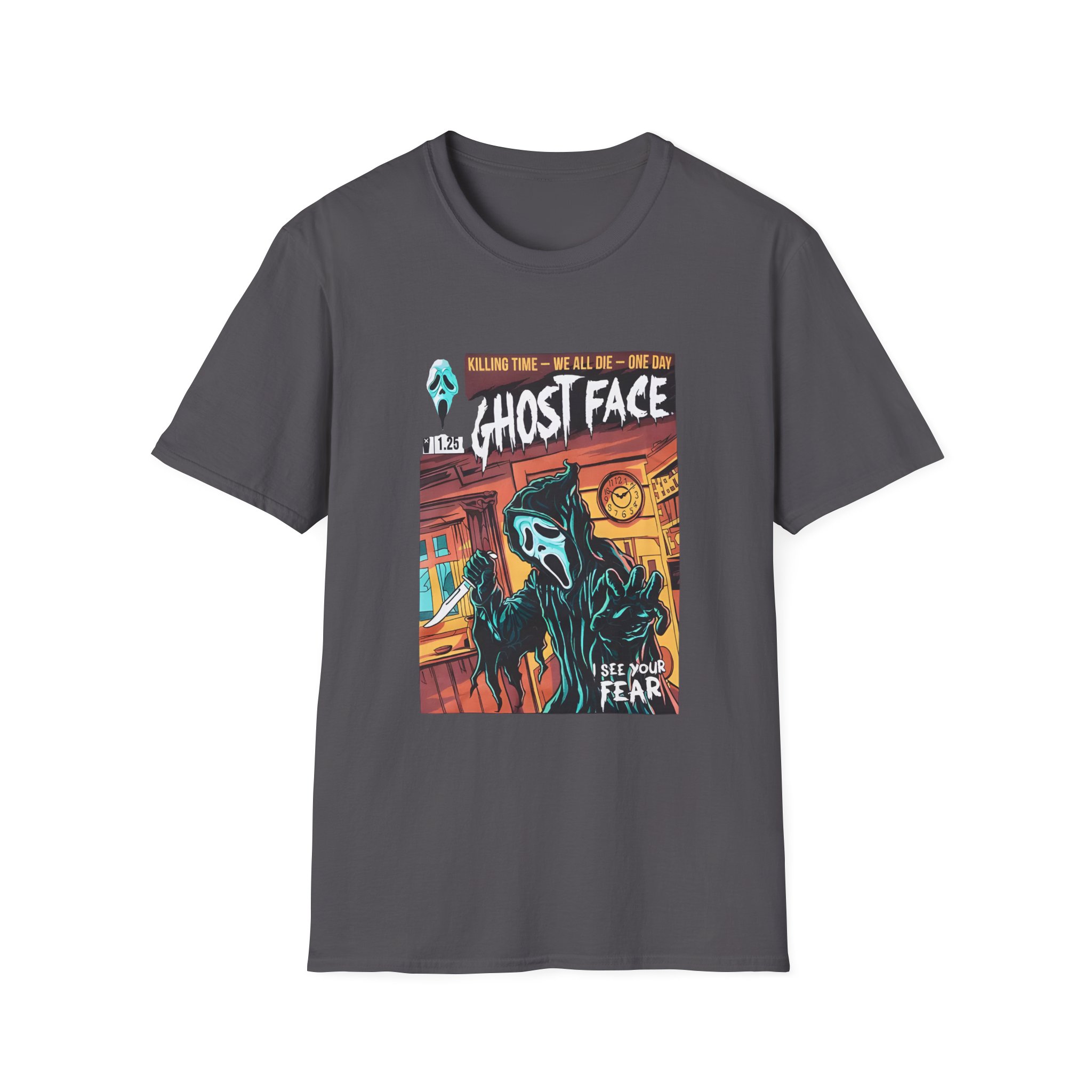 Ghostface Comic Cover Unisex Softstyle T-Shirt