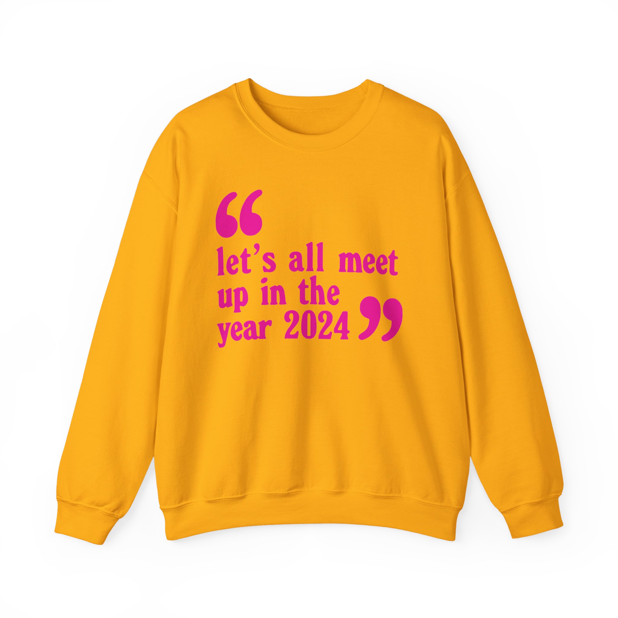 Pulp Let’s All Meet Up Ecru Unisex Heavy Blend™ Crewneck Sweatshirt
