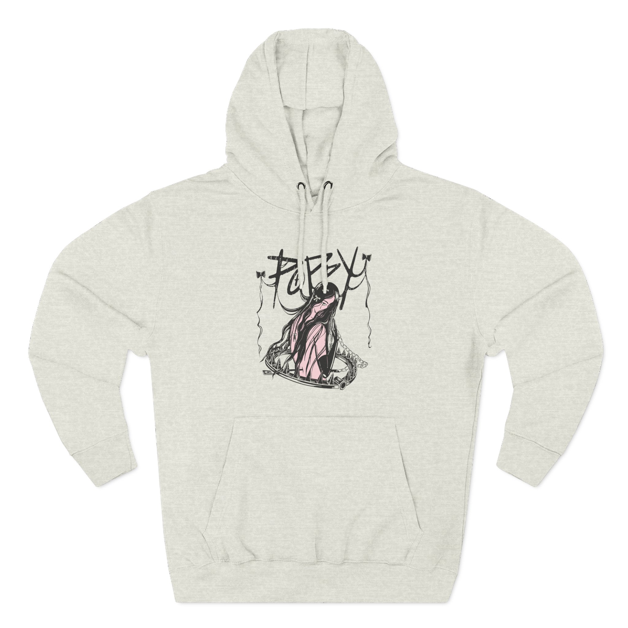 Poppy Three-Panel Fleece Hoodie