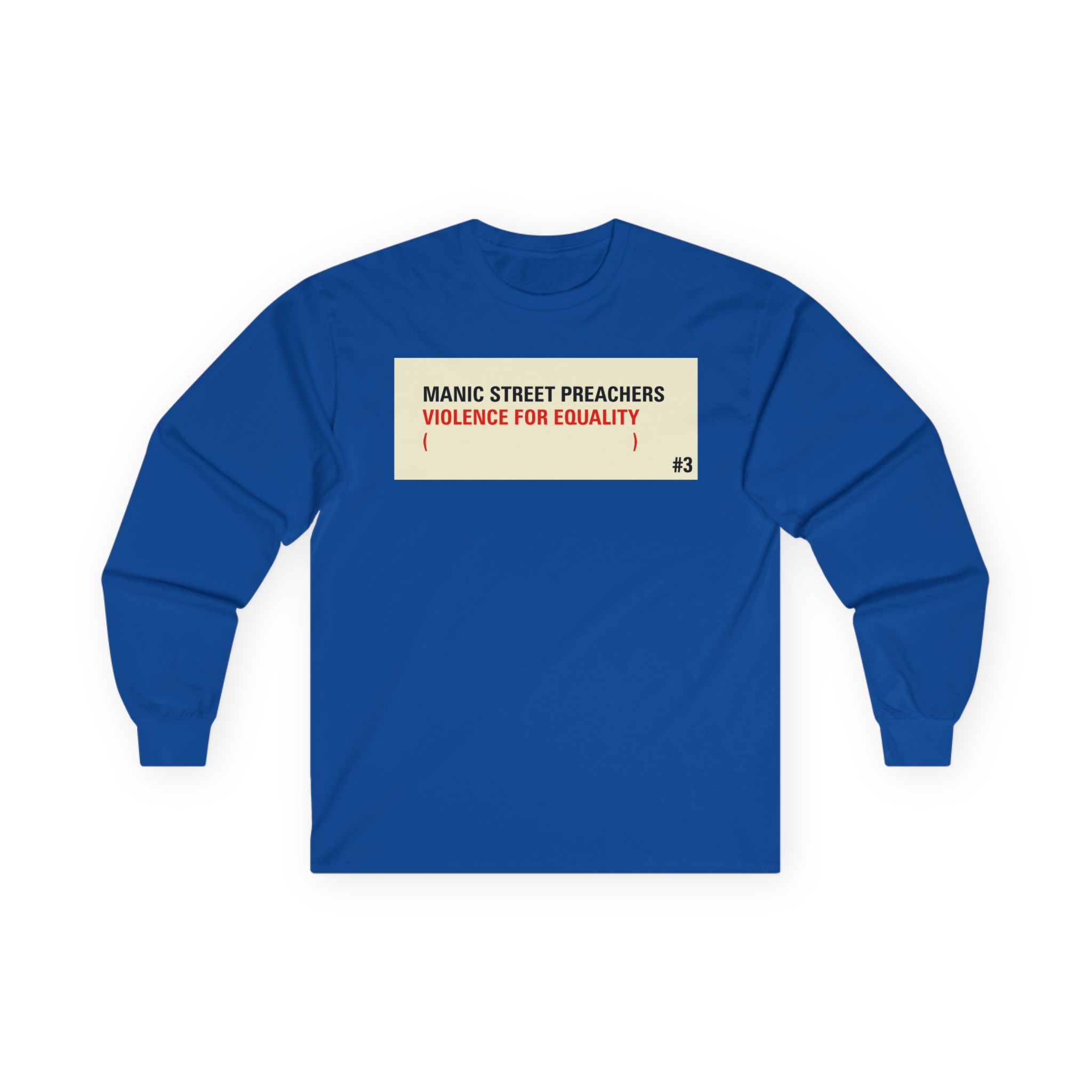 Manic Street Preachers Unisex Ultra Cotton Long Sleeve Tee