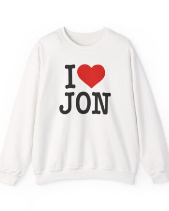 Jon Marianek I Love Jon Unisex Heavy Blend™ Crewneck Sweatshirt