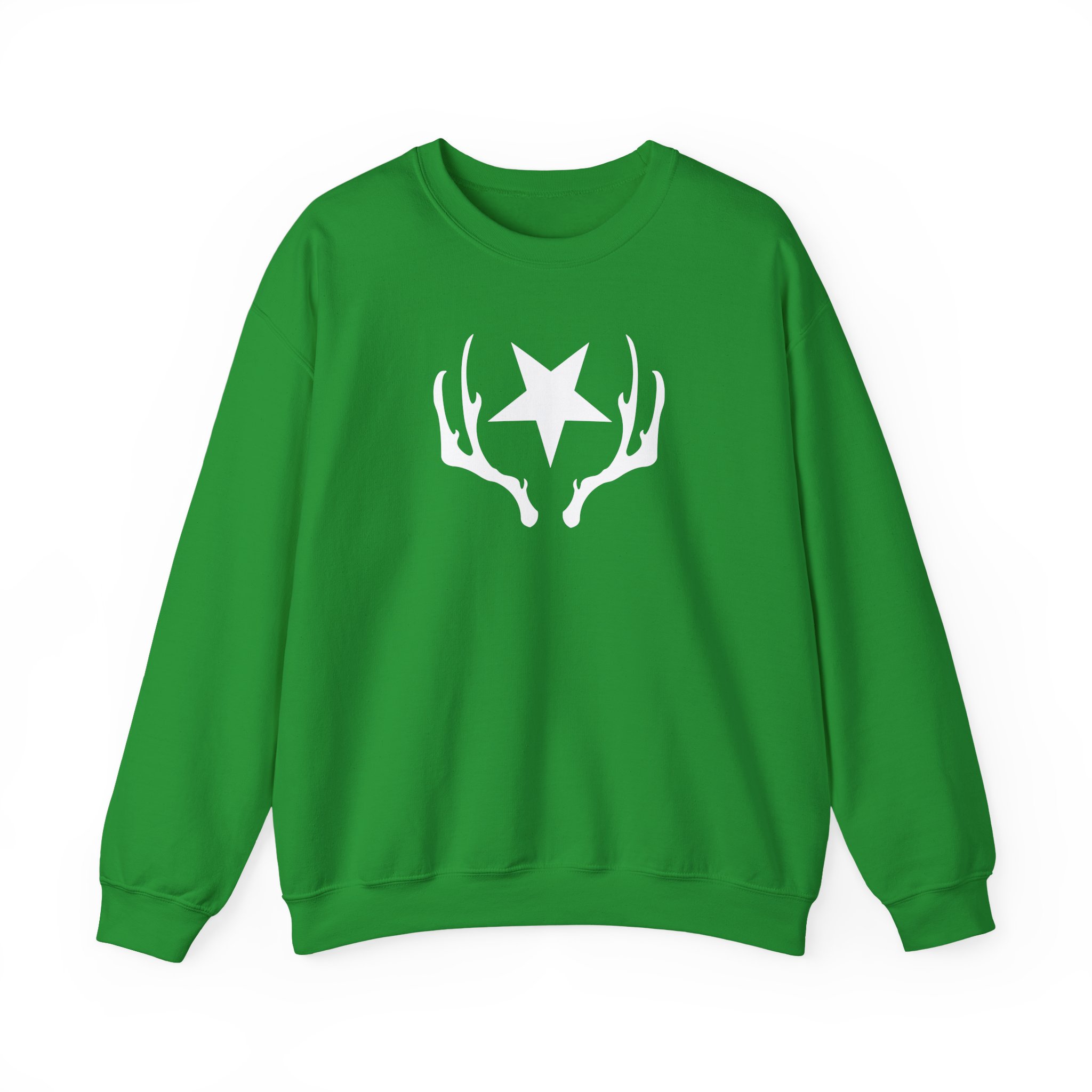 Disco Elysium Star & Antlers Unisex Heavy Blendâ„¢ Crewneck Sweatshirt