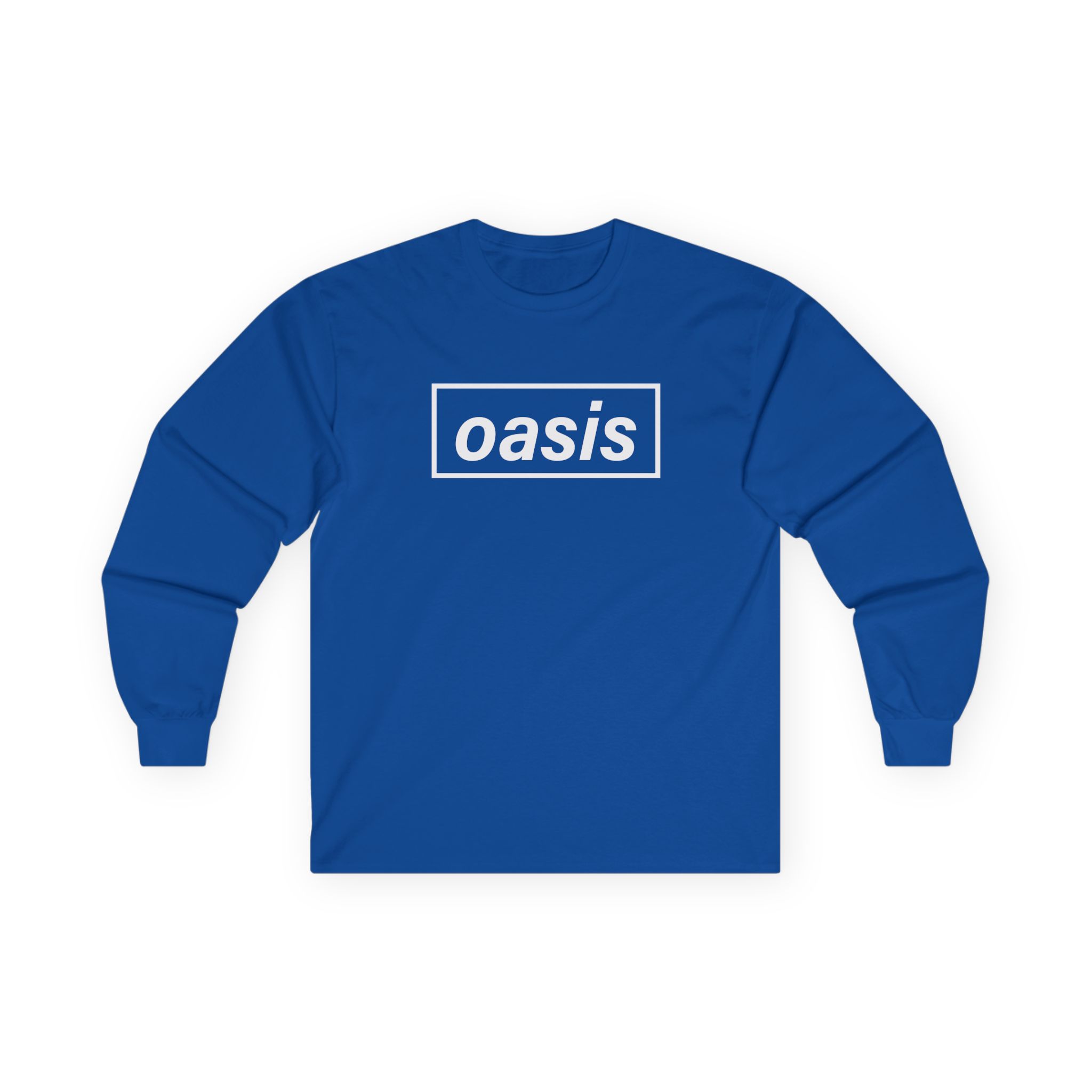 Oasis Decca Logo Unisex Ultra Cotton Long Sleeve Tee