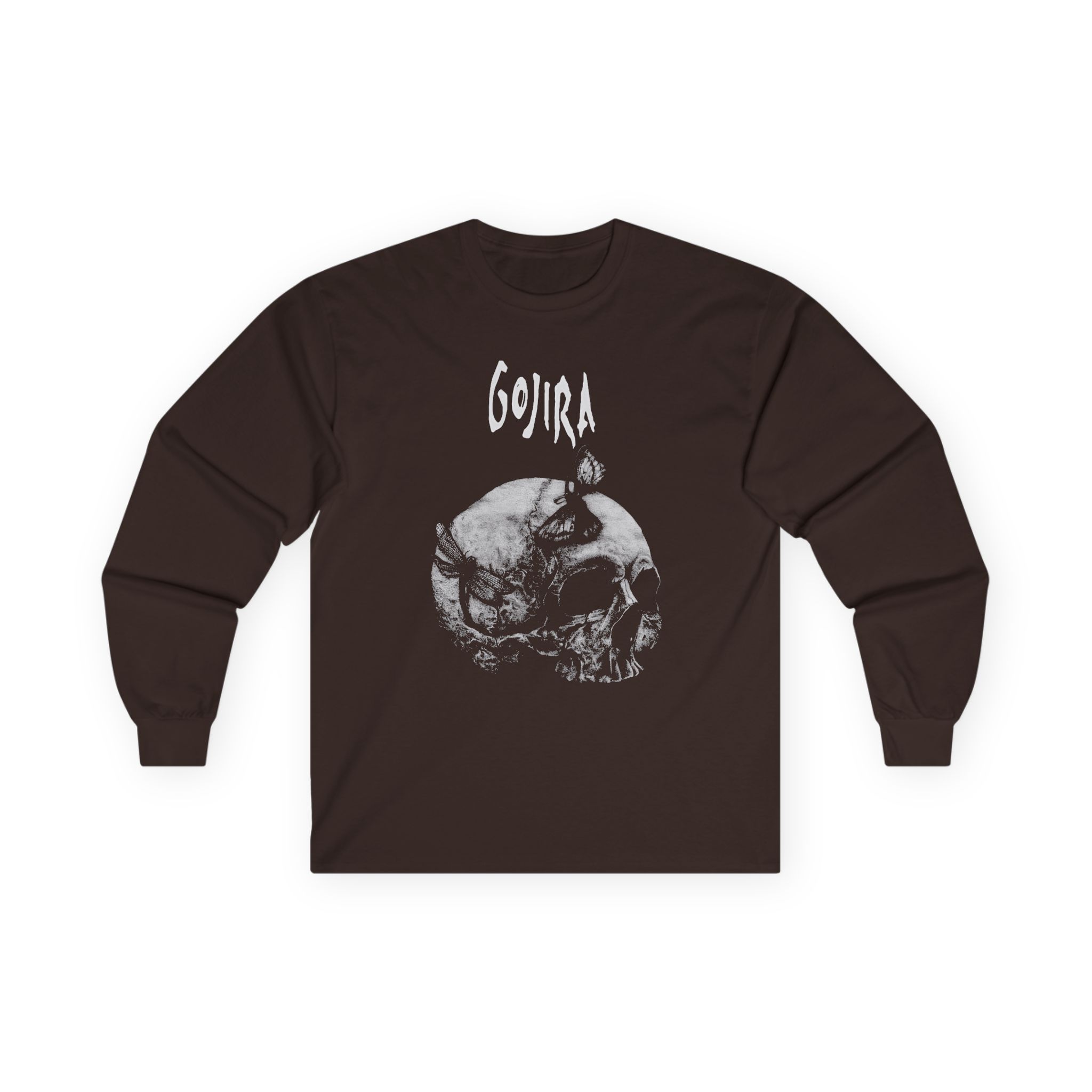 Gojira Moth Skull Unisex Ultra Cotton Long Sleeve Tee