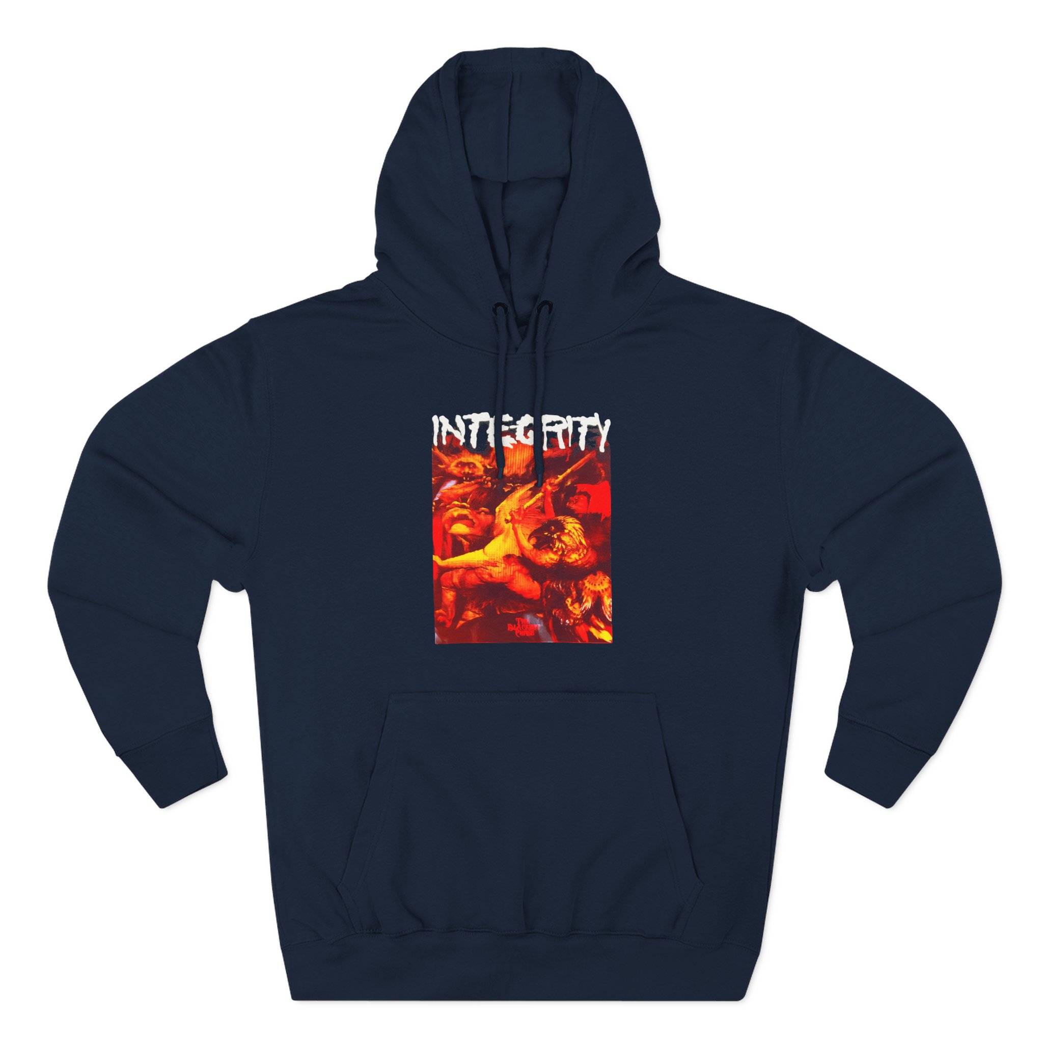Integrity The Blackest Curse Three-Panel Fleece Hoodie