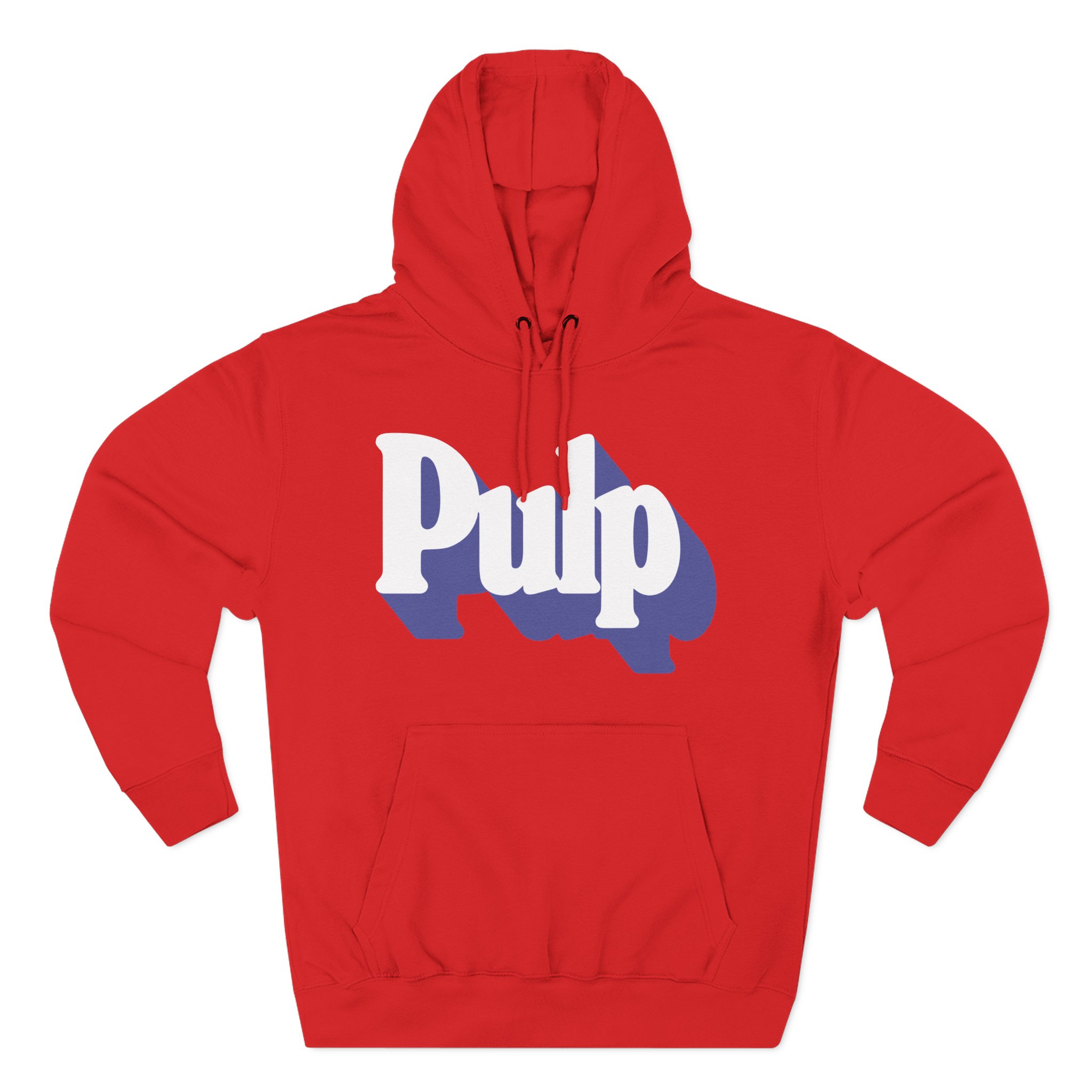 Pulp Shadow Logo Three-Panel Fleece Hoodie