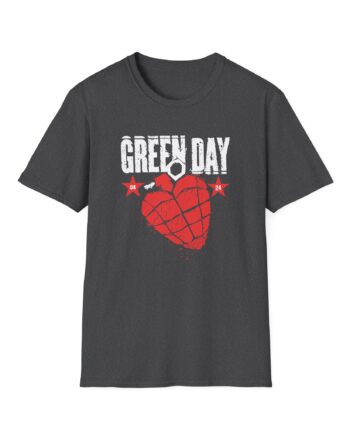 Green Day 20 Years of Idiot Unisex Softstyle T-Shirt