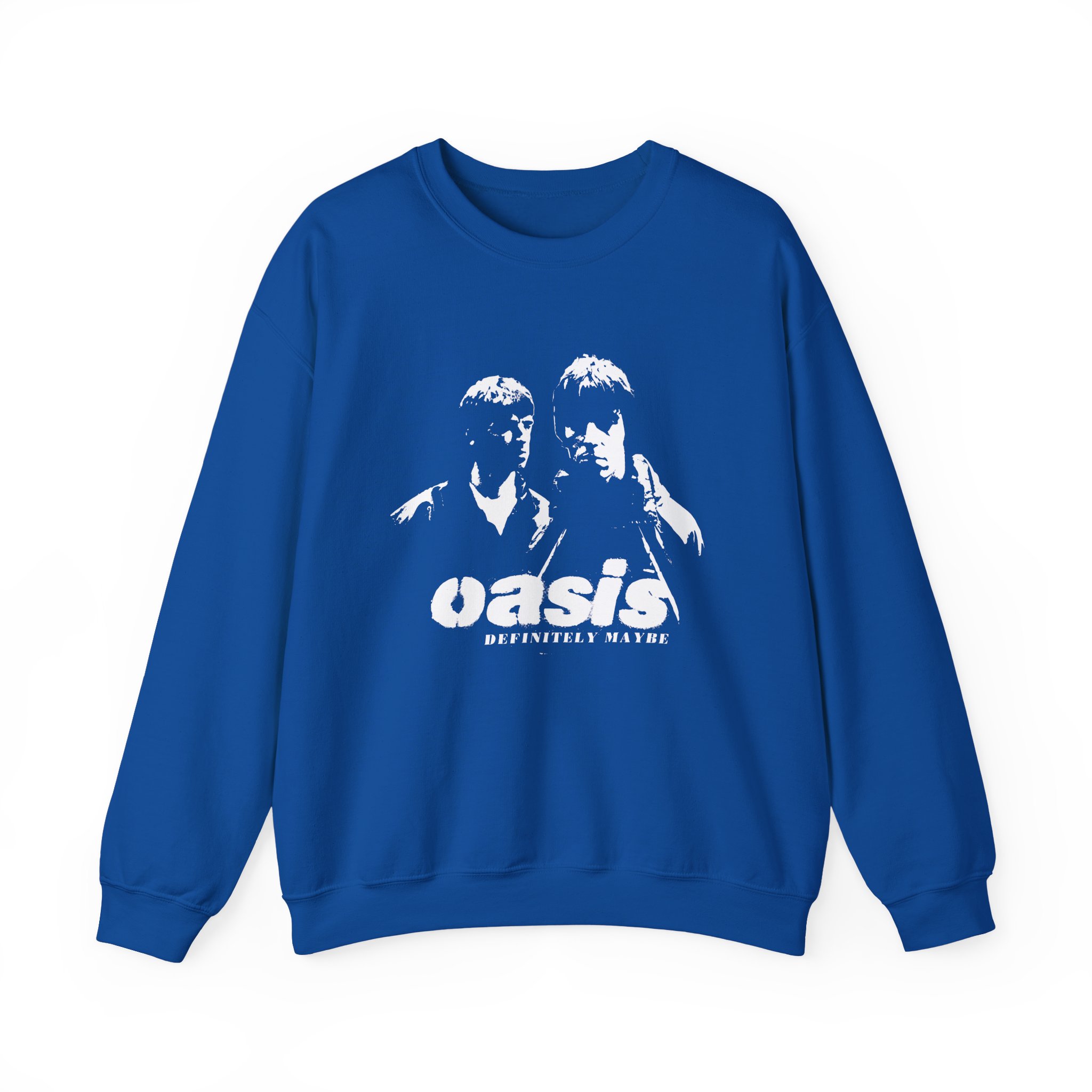 Oasis Photo Stencil Unisex Heavy Blendâ„¢ Crewneck Sweatshirt