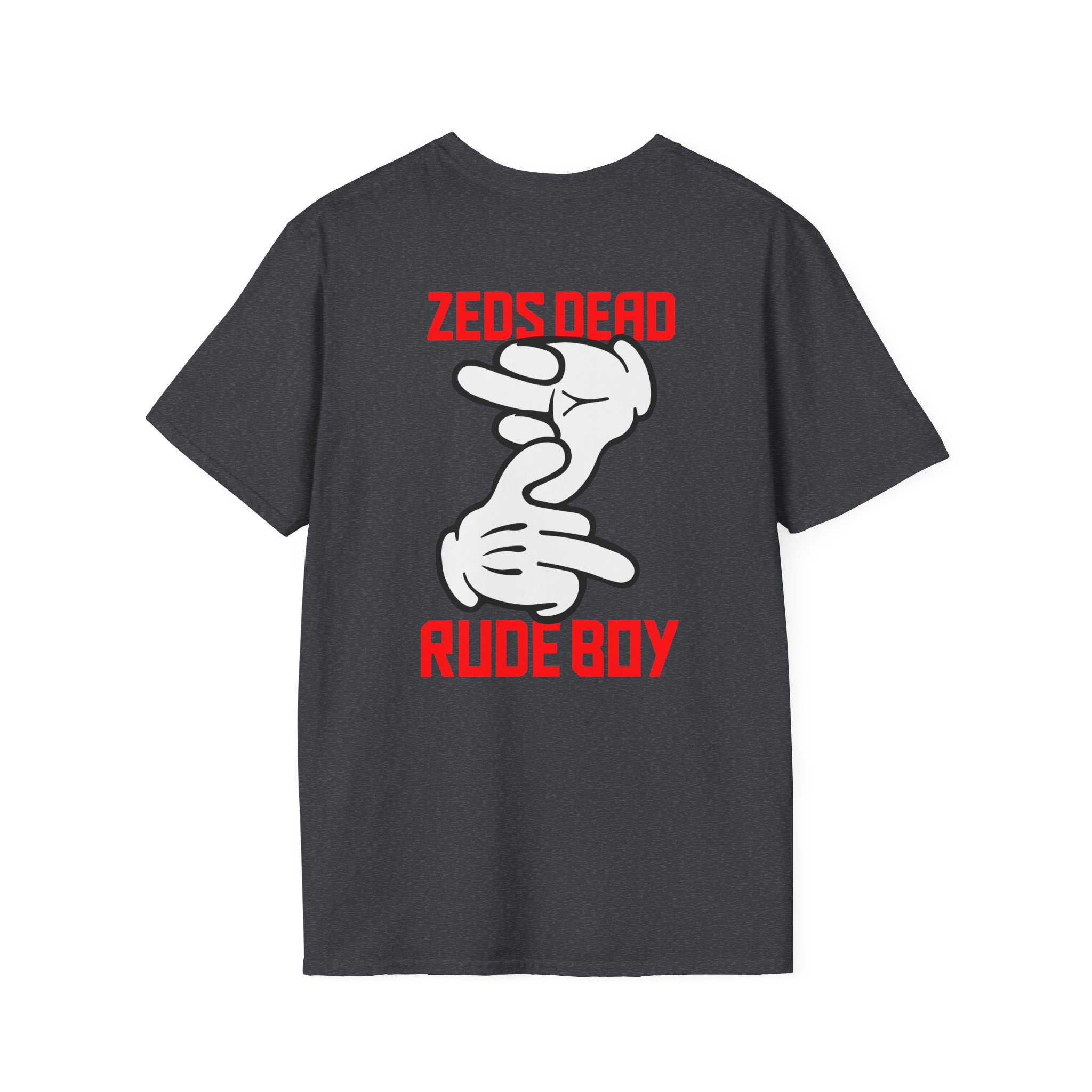 Zeds Dead Rude Boy Unisex Softstyle T-Shirt
