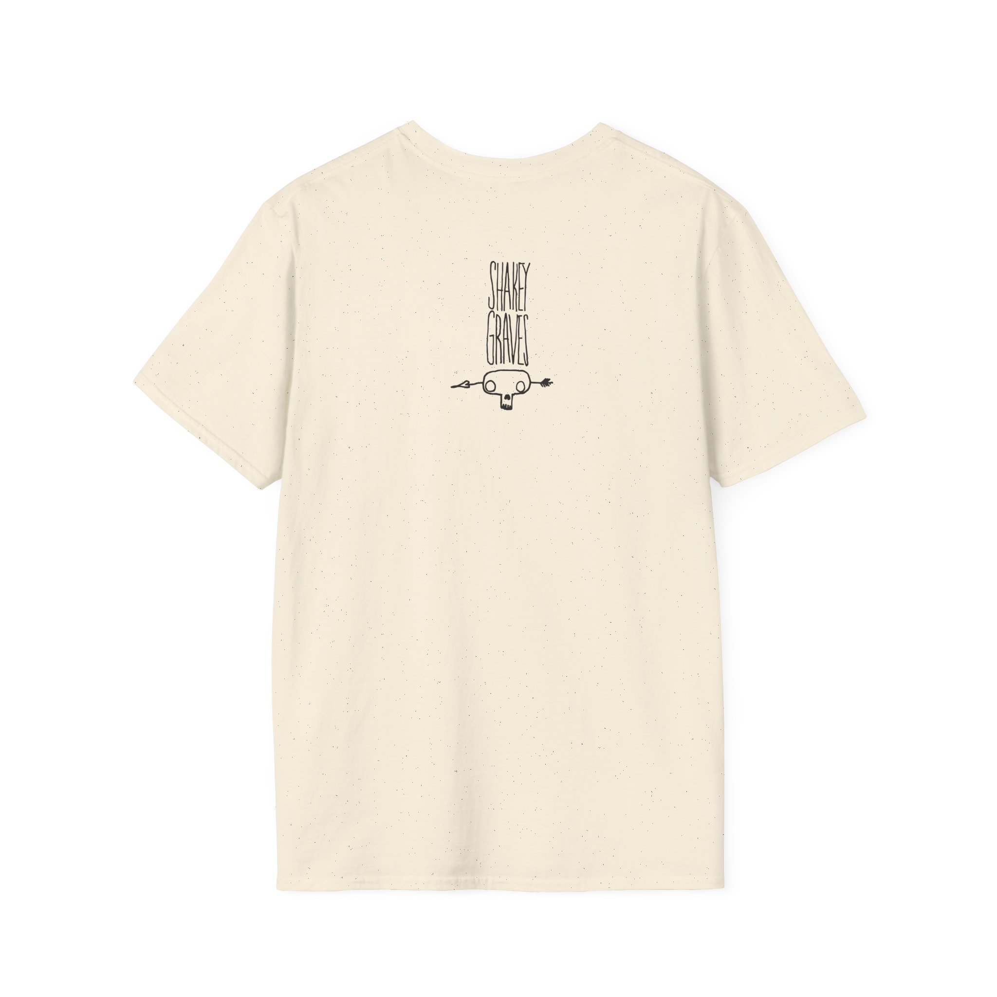 Shakey Graves SKULL Unisex Softstyle T-Shirt