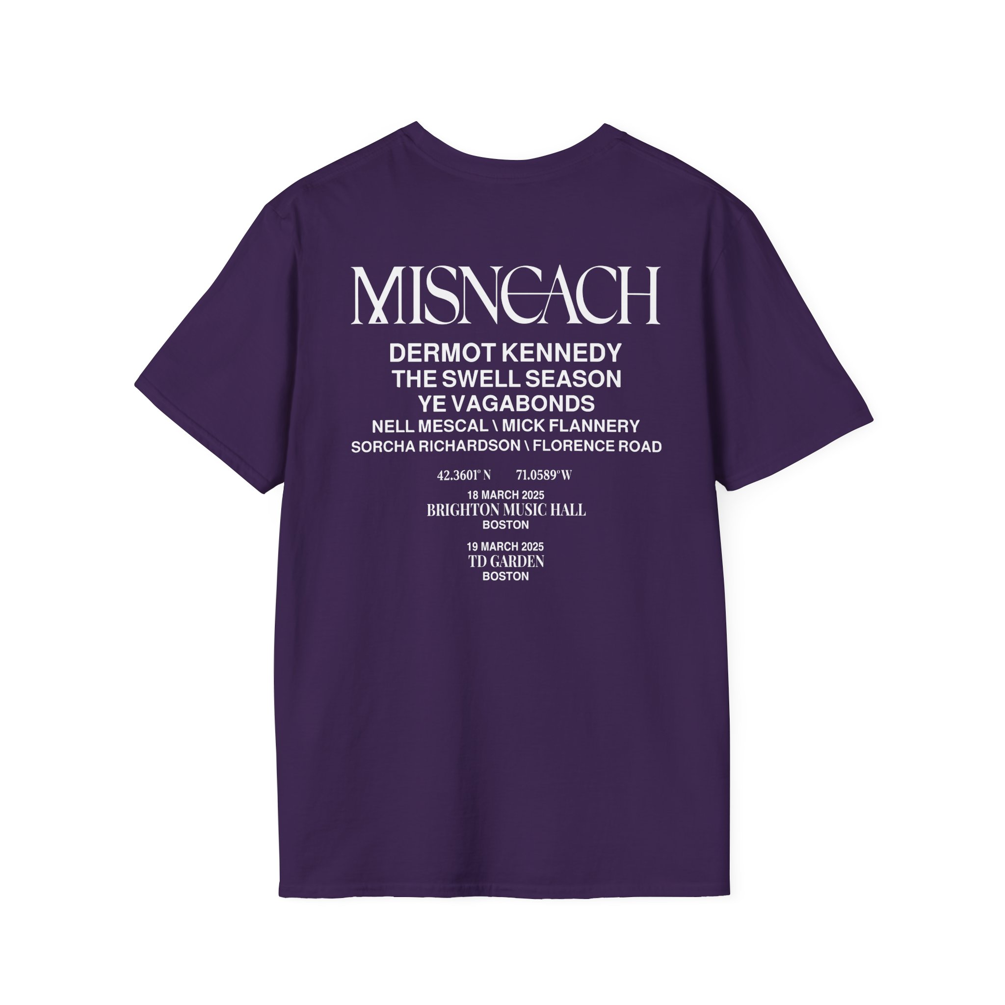 Dermot Kennedy Misneach Festival Unisex Softstyle T-Shirt