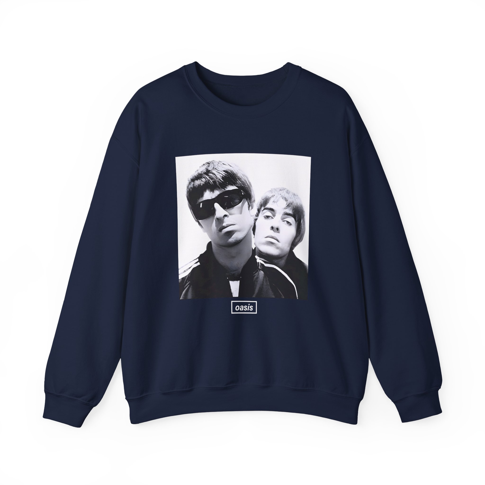 Oasis Liam & Noel Unisex Heavy Blendâ„¢ Crewneck Sweatshirt