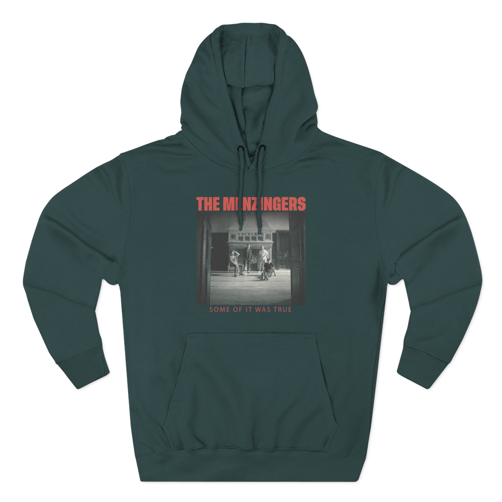 The Menzingers Tracklist Three-Panel Fleece Hoodie