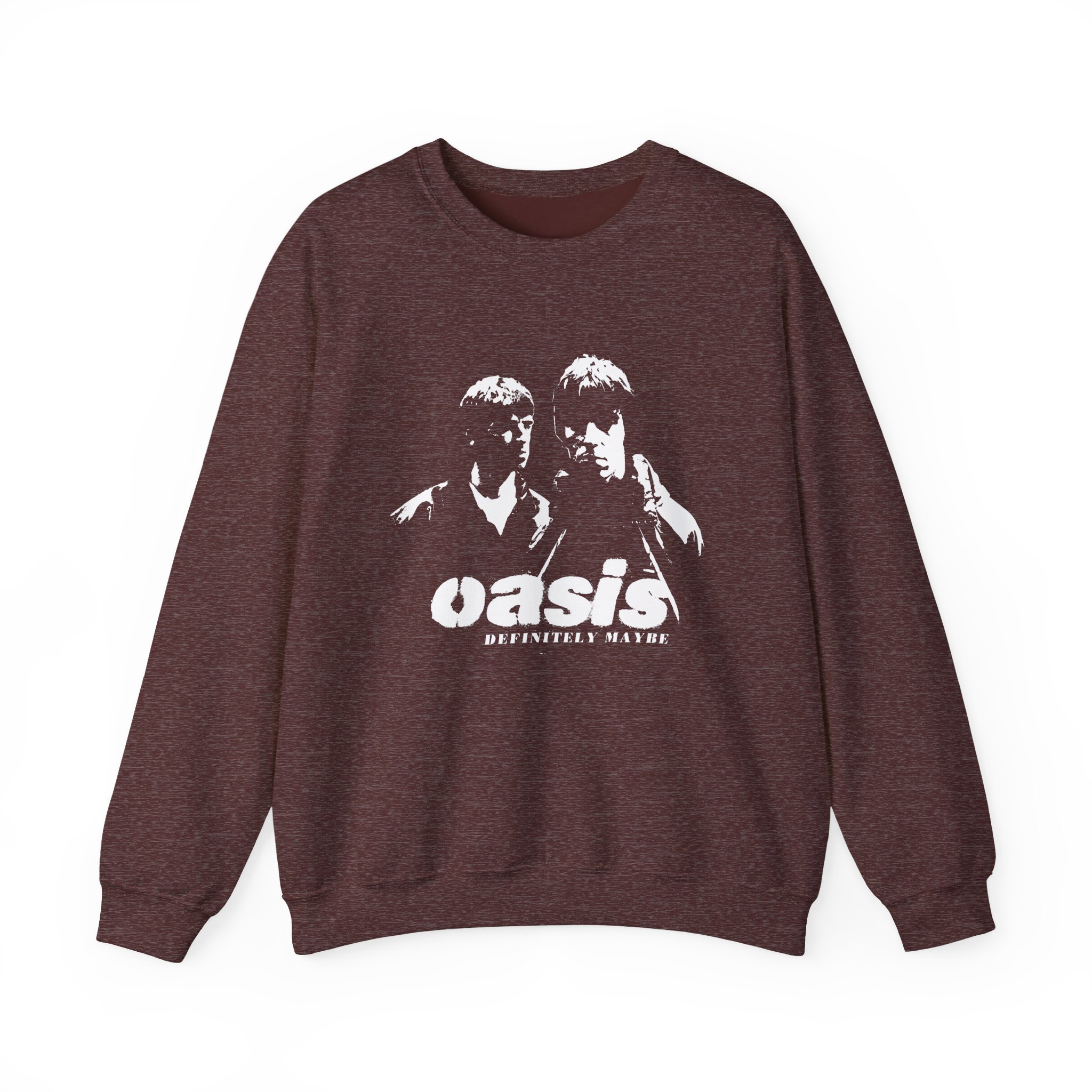 Oasis Photo Stencil Unisex Heavy Blendâ„¢ Crewneck Sweatshirt