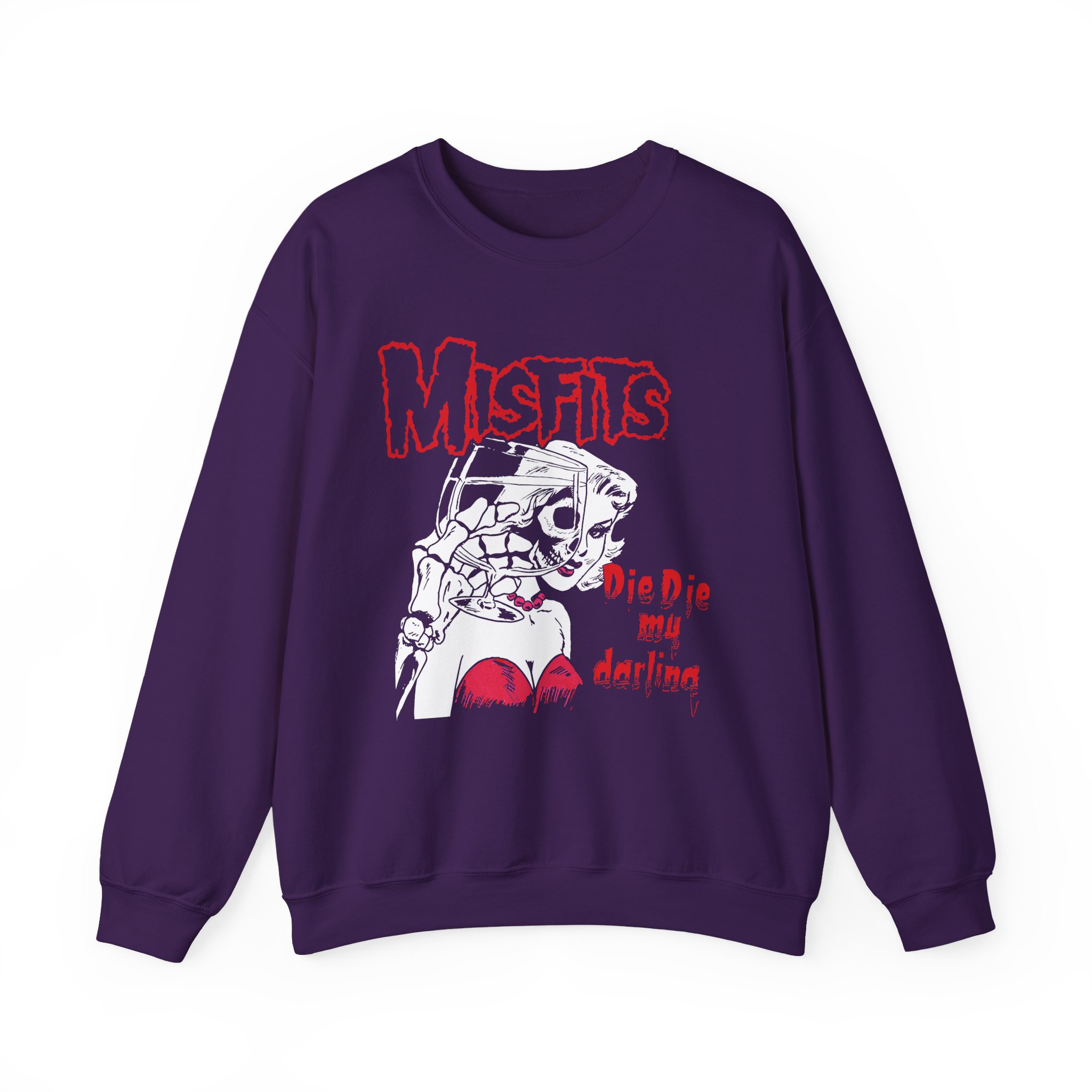 Misfits Die Die My Valentine Unisex Heavy Blendâ„¢ Crewneck Sweatshirt