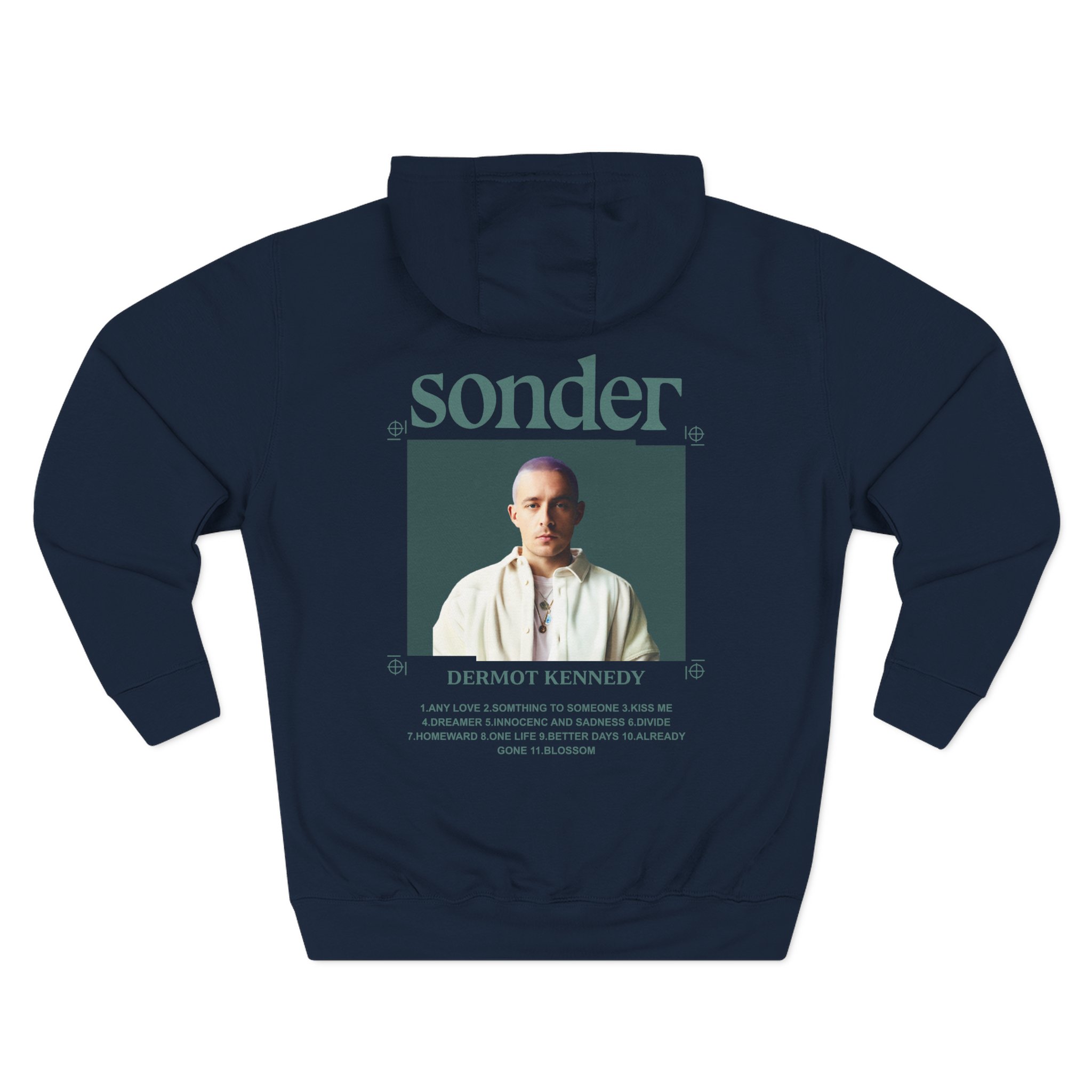 Dermot Kennedy Album Three-Panel Fleece Hoodie