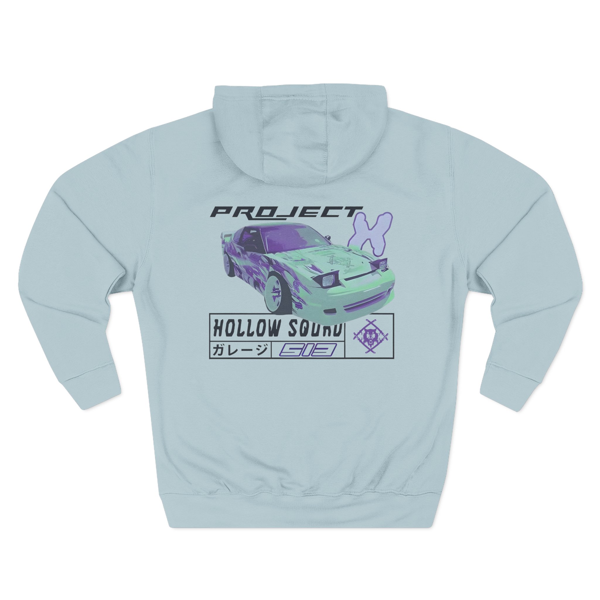 Xavier Wulf Hollow Squad Project Three-Panel Fleece Hoodie