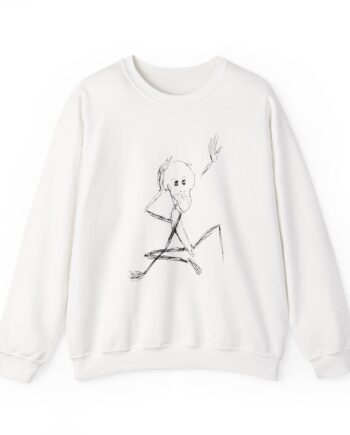 Kurt Cobain Thin Man 2 Unisex Heavy Blend™ Crewneck Sweatshirt