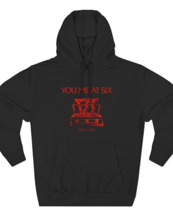 You Me at Six This is the End Three-Panel Fleece Hoodie