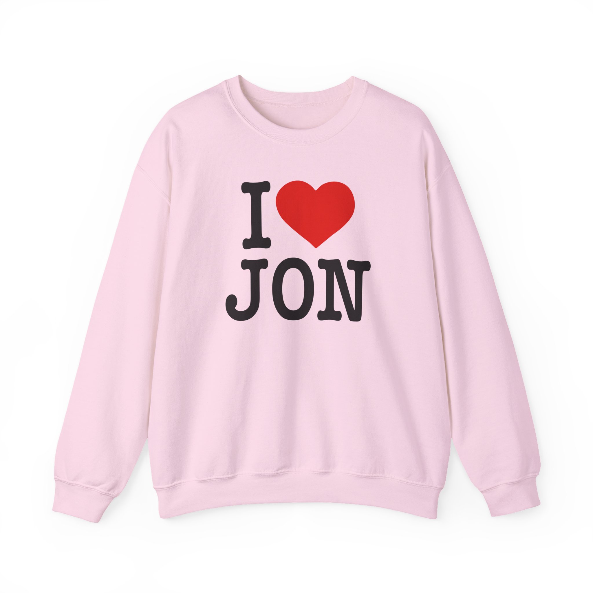 Jon Marianek I Love Jon Unisex Heavy Blendâ„¢ Crewneck Sweatshirt