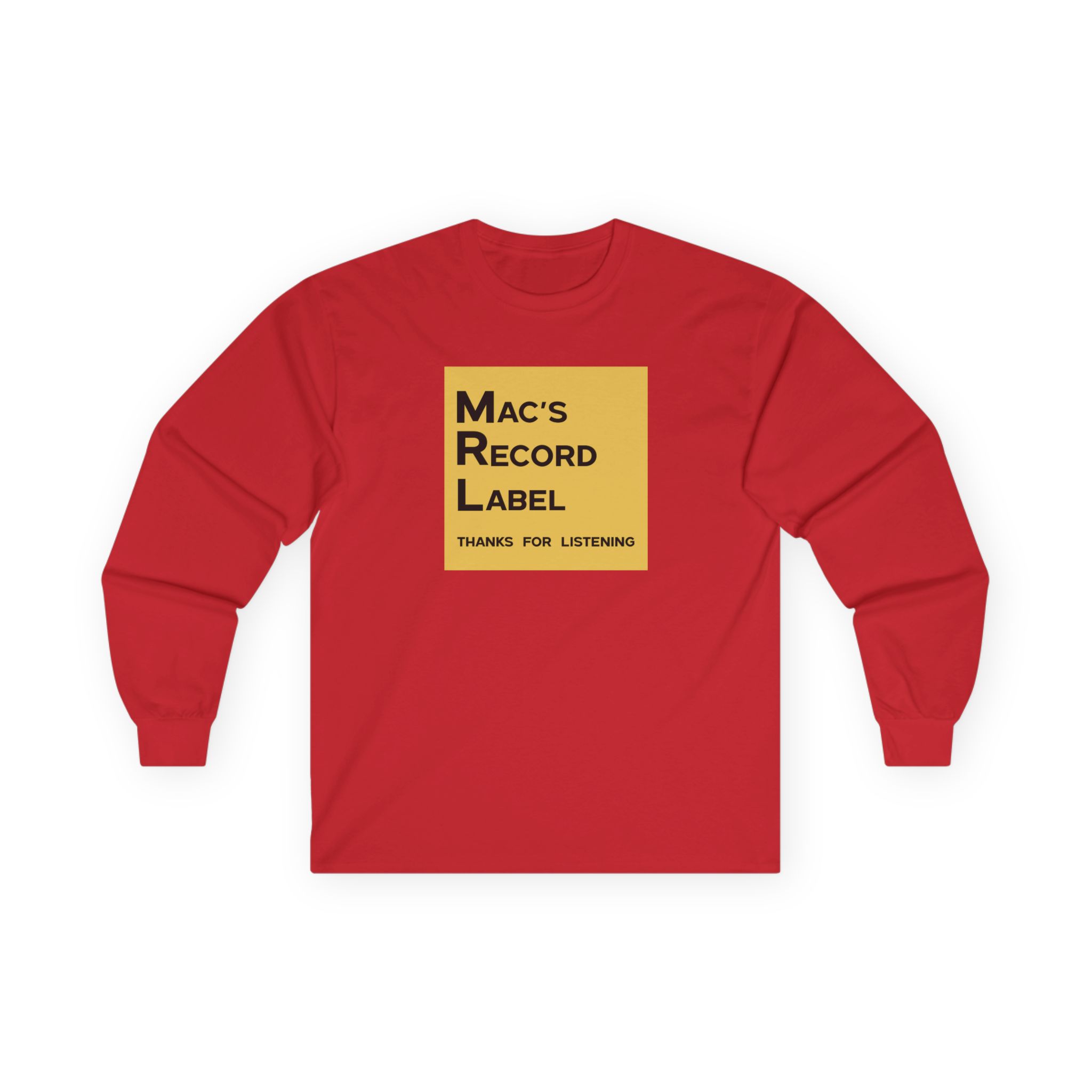 Mac Demarco Label Logo Unisex Ultra Cotton Long Sleeve Tee
