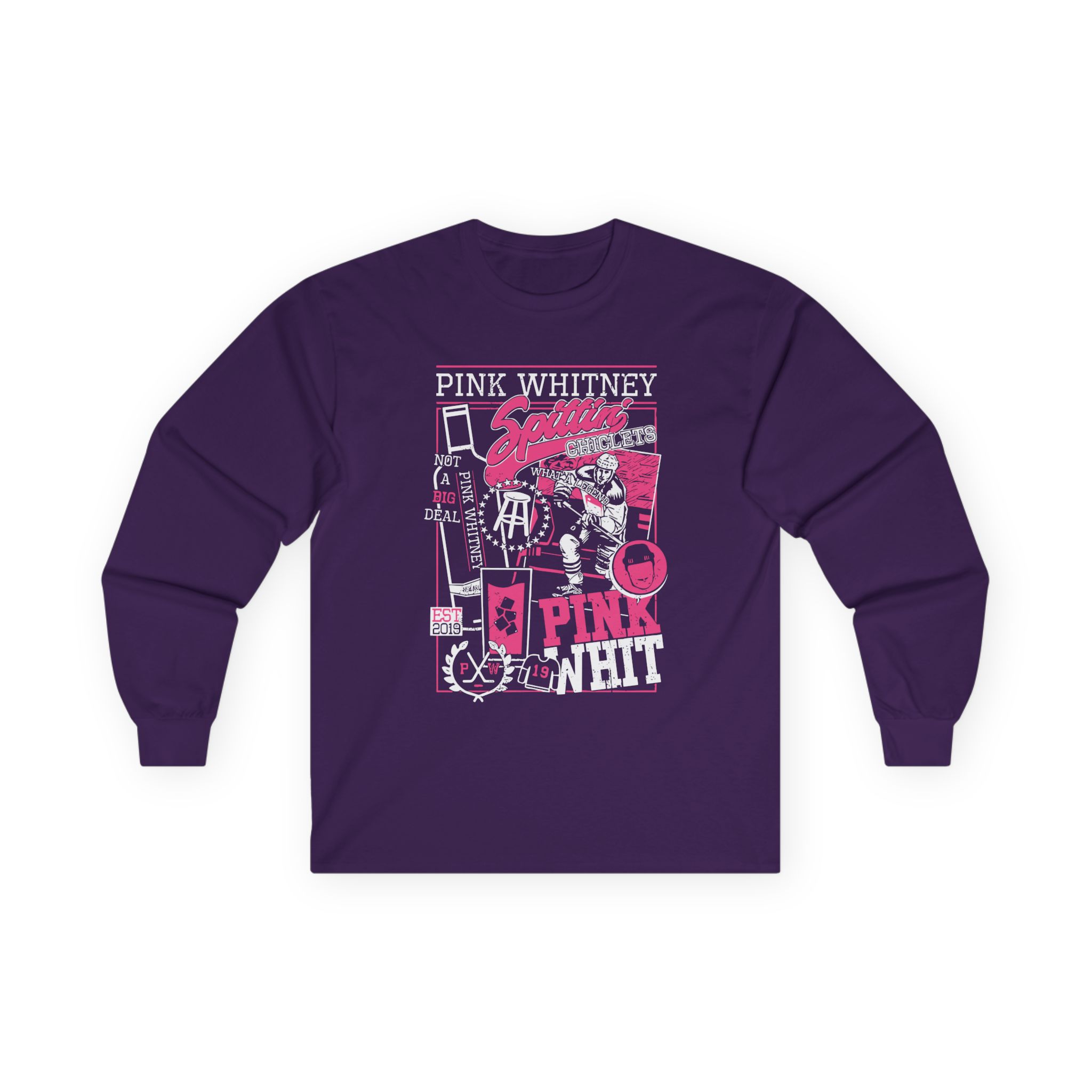 Spittin Chiclets Pink Whitney Unisex Ultra Cotton Long Sleeve Tee