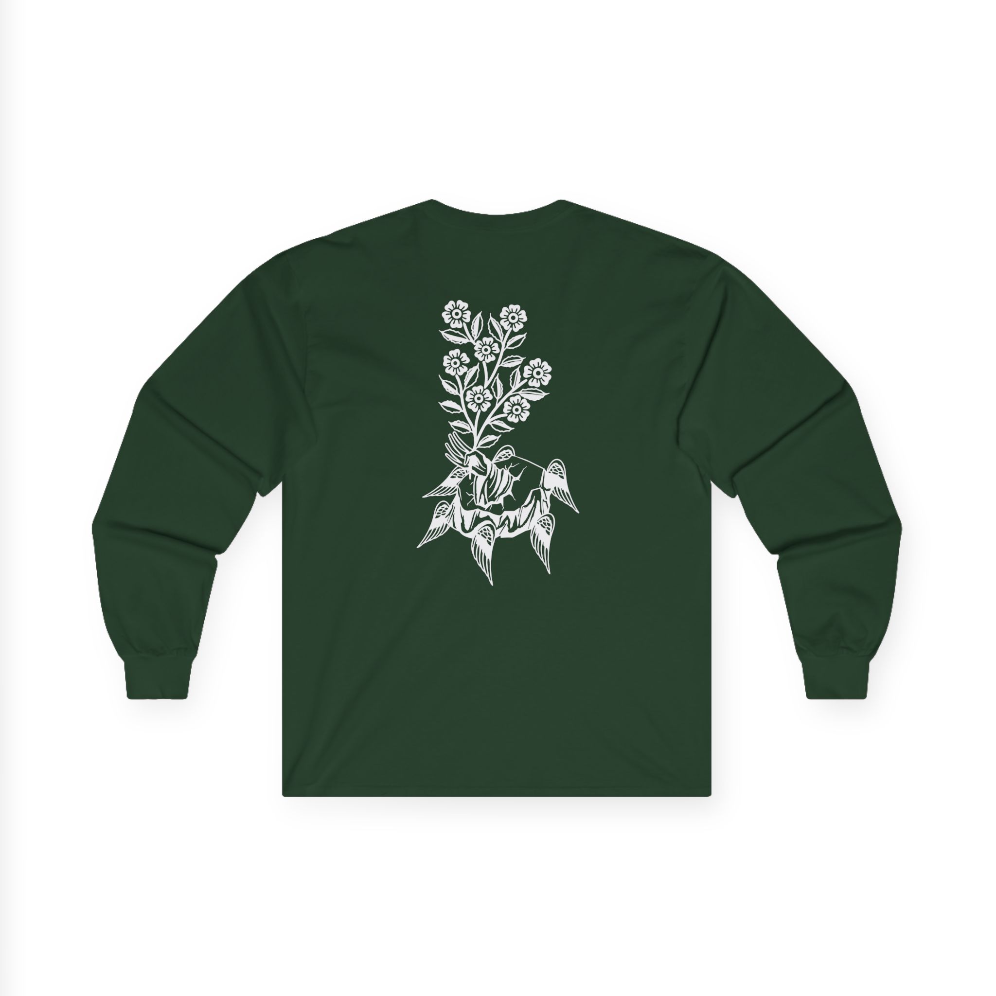 Fireworks Flowers Unisex Ultra Cotton Long Sleeve Tee