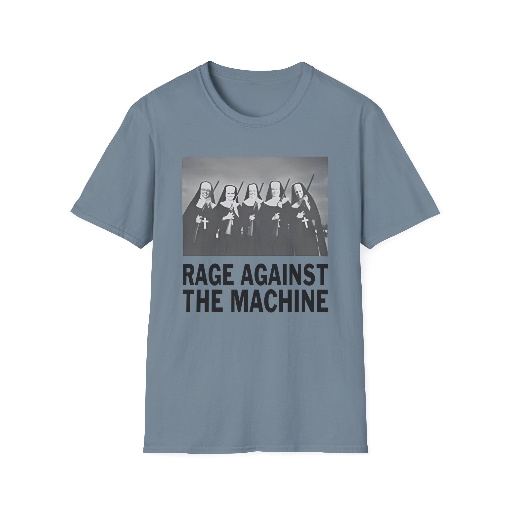 Rage Against the Machine Nuns and Guns Unisex Softstyle T-Shirt