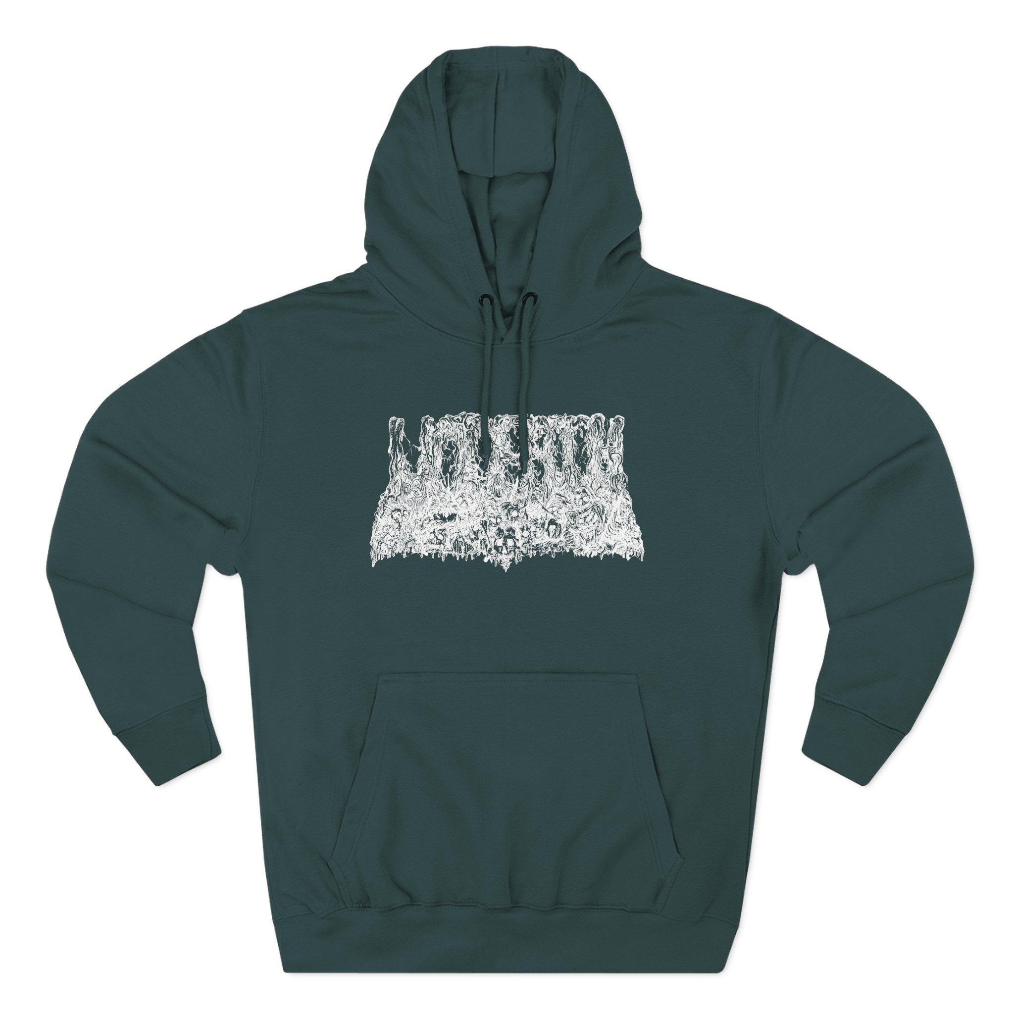 Undeath Time to Rise Three-Panel Fleece Hoodie