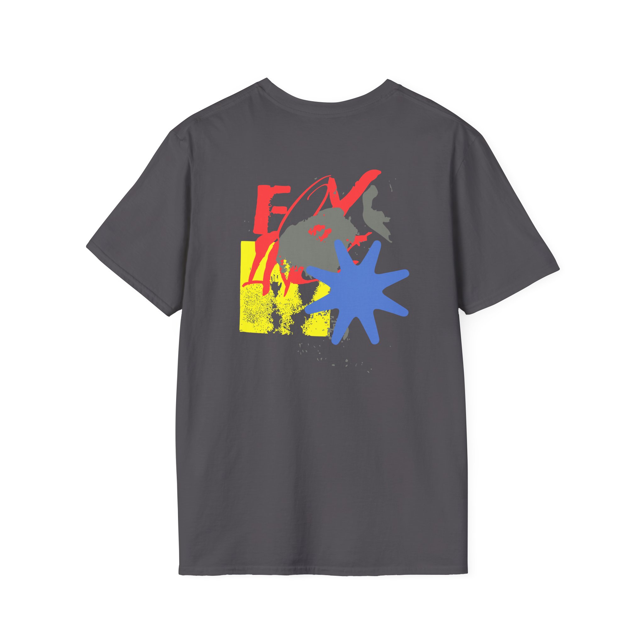 Foxing Shapes Unisex Softstyle T-Shirt