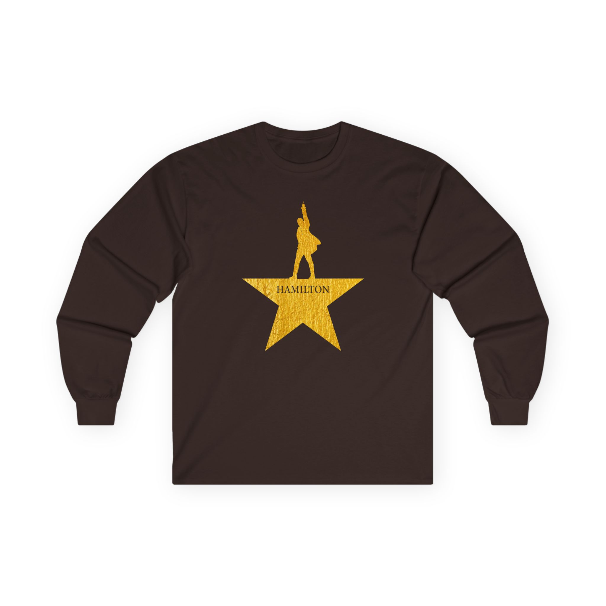 Hamilton Gold Star Unisex Ultra Cotton Long Sleeve Tee