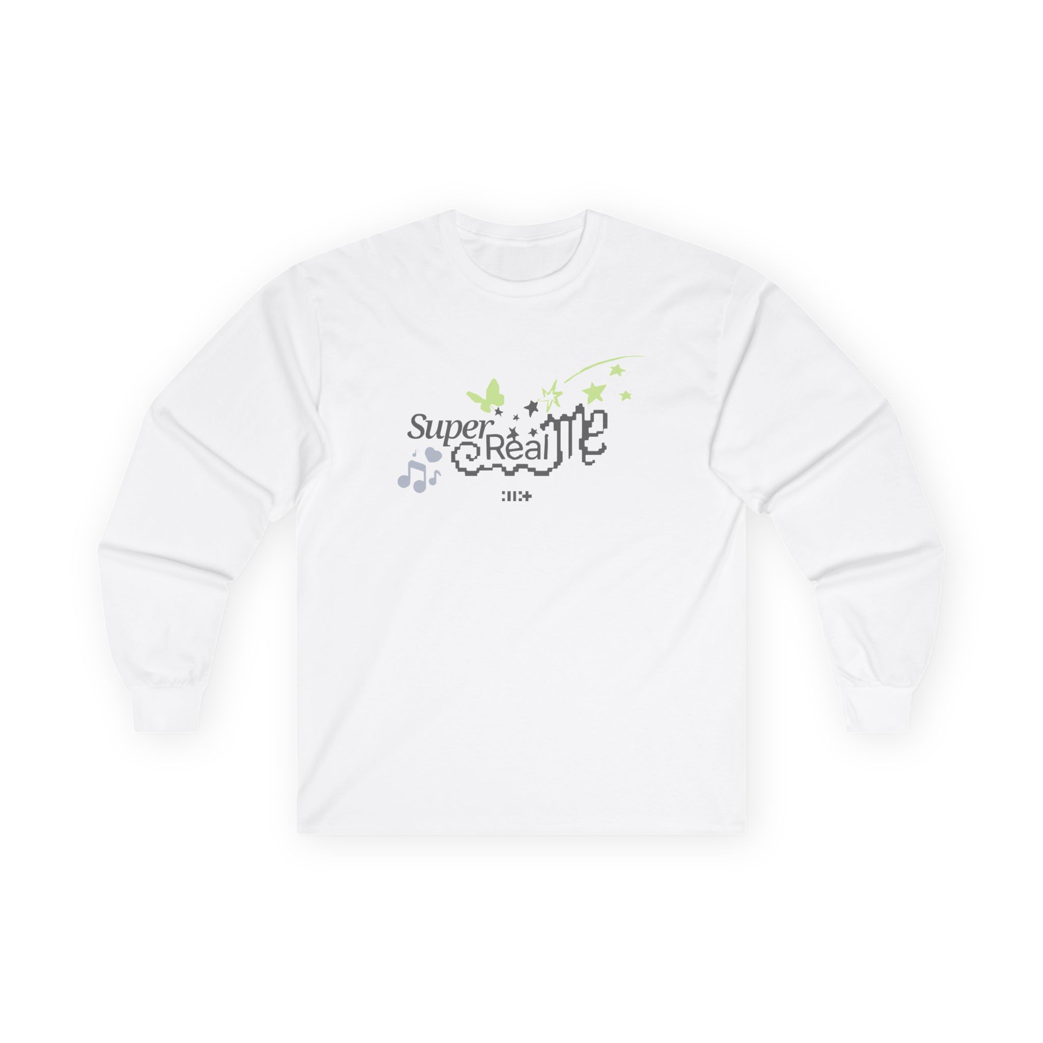 ILLIT Super Real Me Logo Unisex Ultra Cotton Long Sleeve Tee