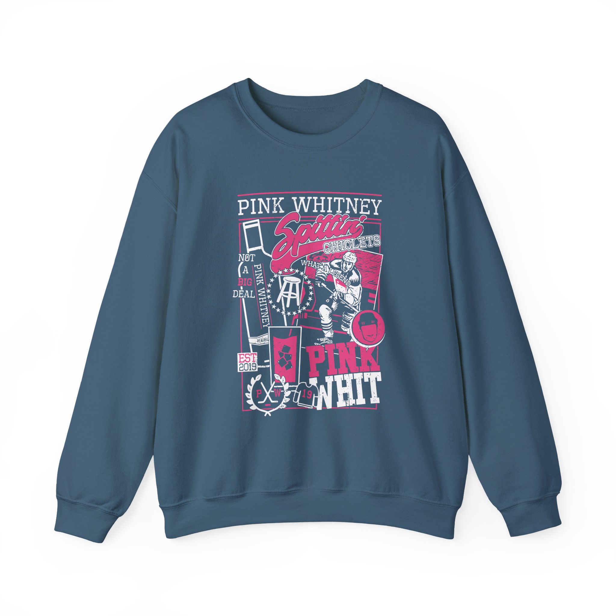 Spittin Chiclets Pink Whitney Unisex Heavy Blendâ„¢ Crewneck Sweatshirt