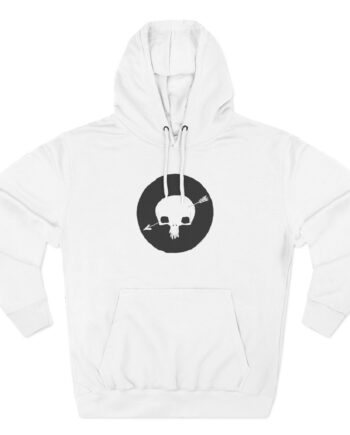 Shakey Graves SKULL Three-Panel Fleece Hoodie