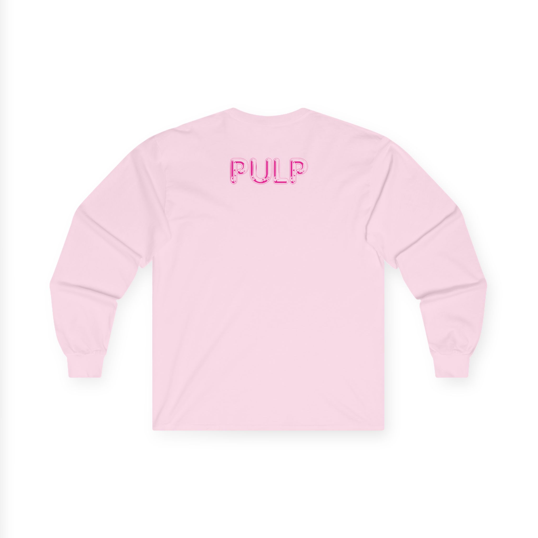Pulp Let’s All Meet Up Ecru Unisex Ultra Cotton Long Sleeve Tee