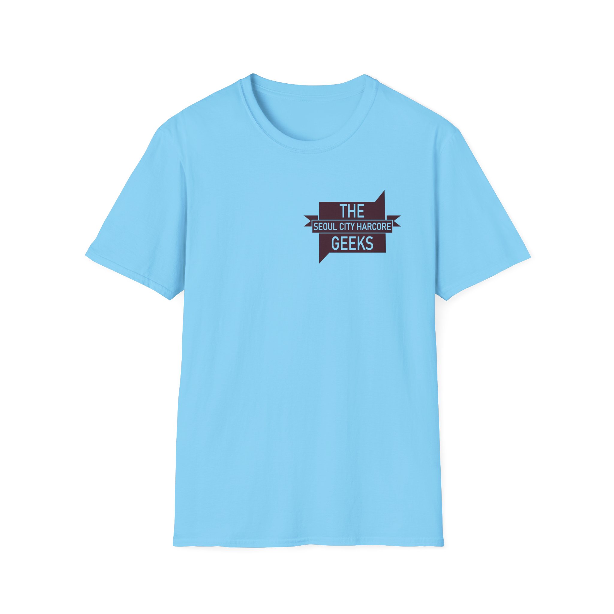 The Geeks Seoul City Harcore Unisex Softstyle T-Shirt